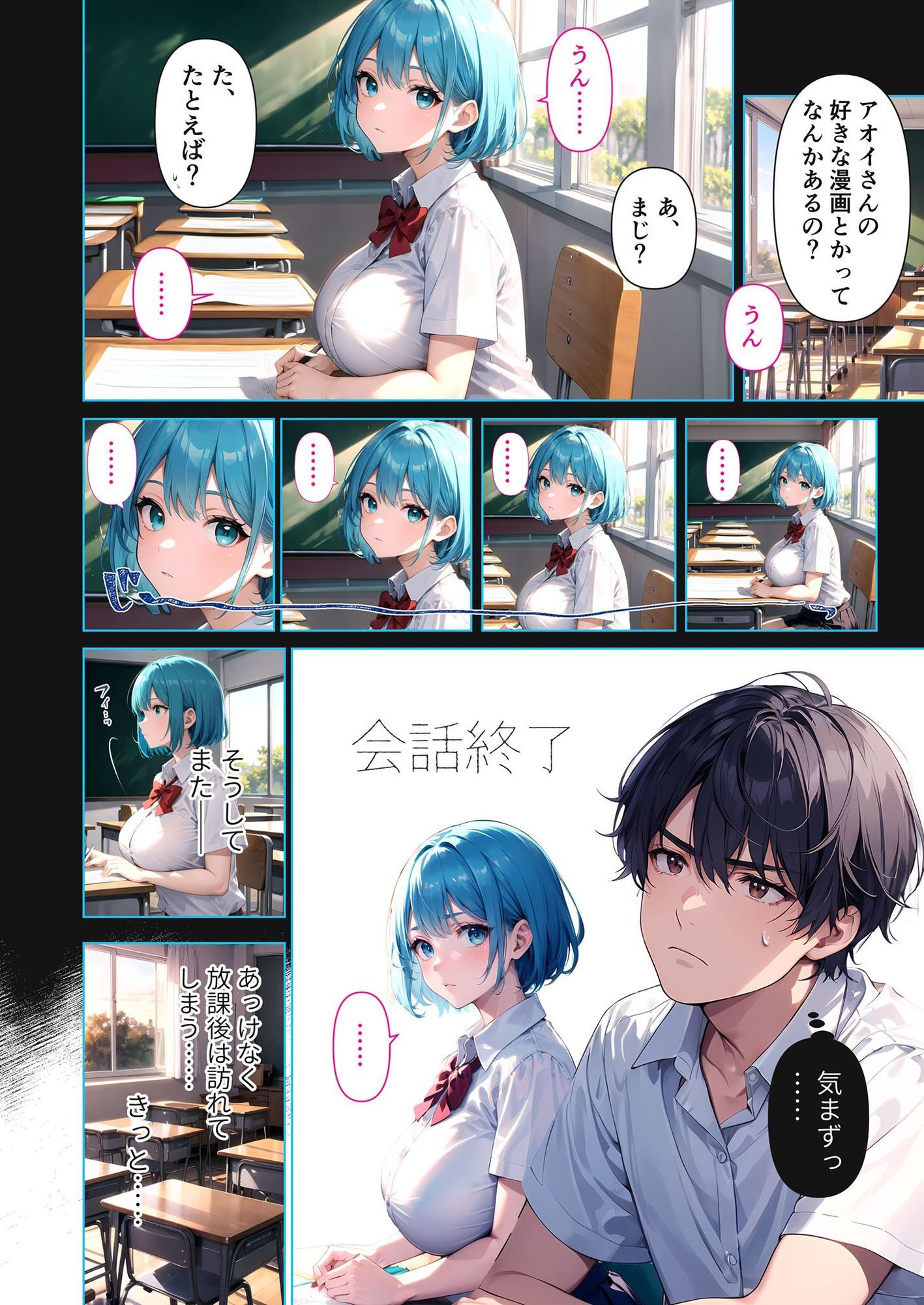 巨乳な××生にヤリたい放題 合冊版 - サンプル画像 5