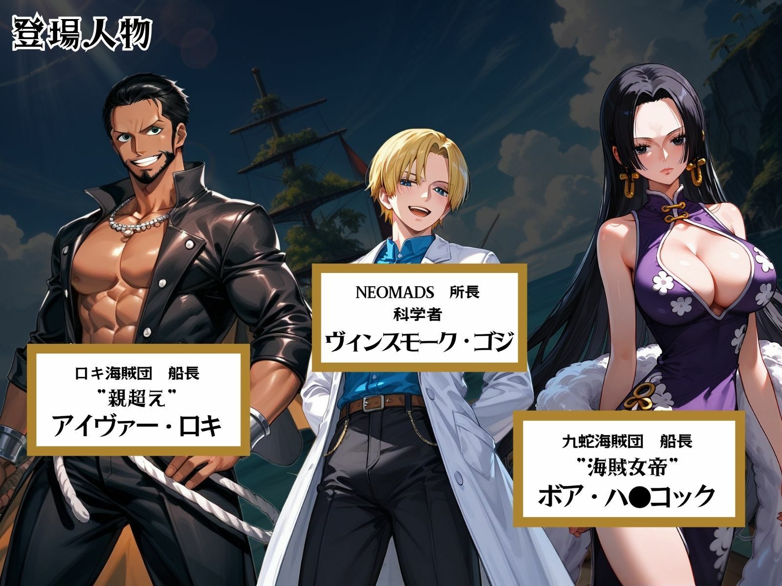 巨乳海賊狩り 4 〜海賊女帝電脳調教人格破壊〜 - サンプル画像 2