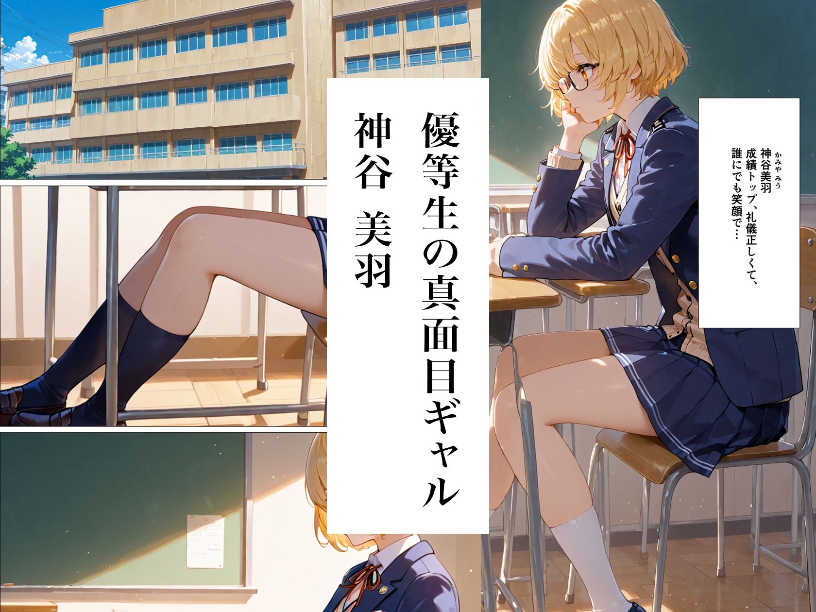 真面目ギャルは夜だけ淫乱 - サンプル画像 2