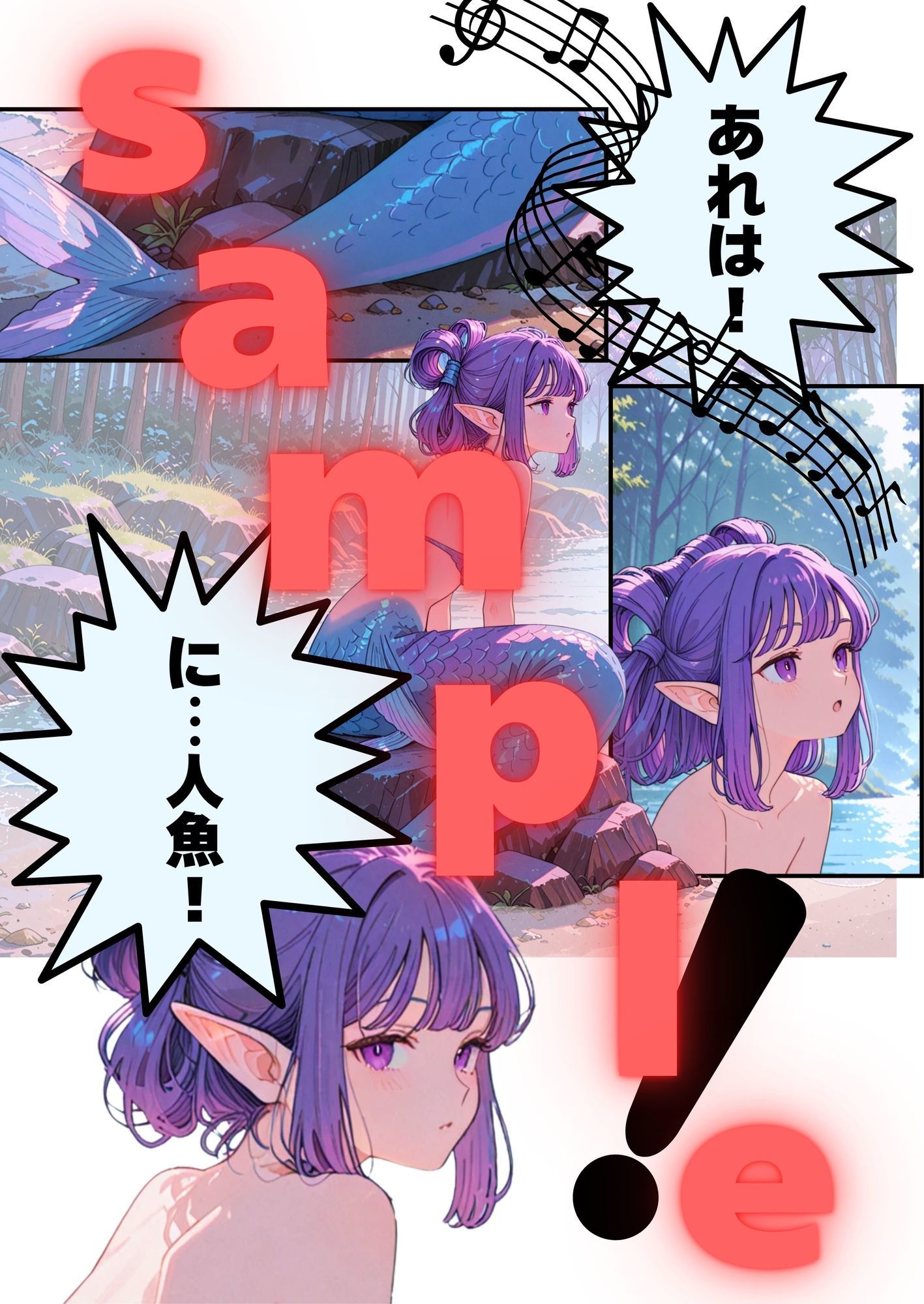マーメイドの唄 - サンプル画像 1