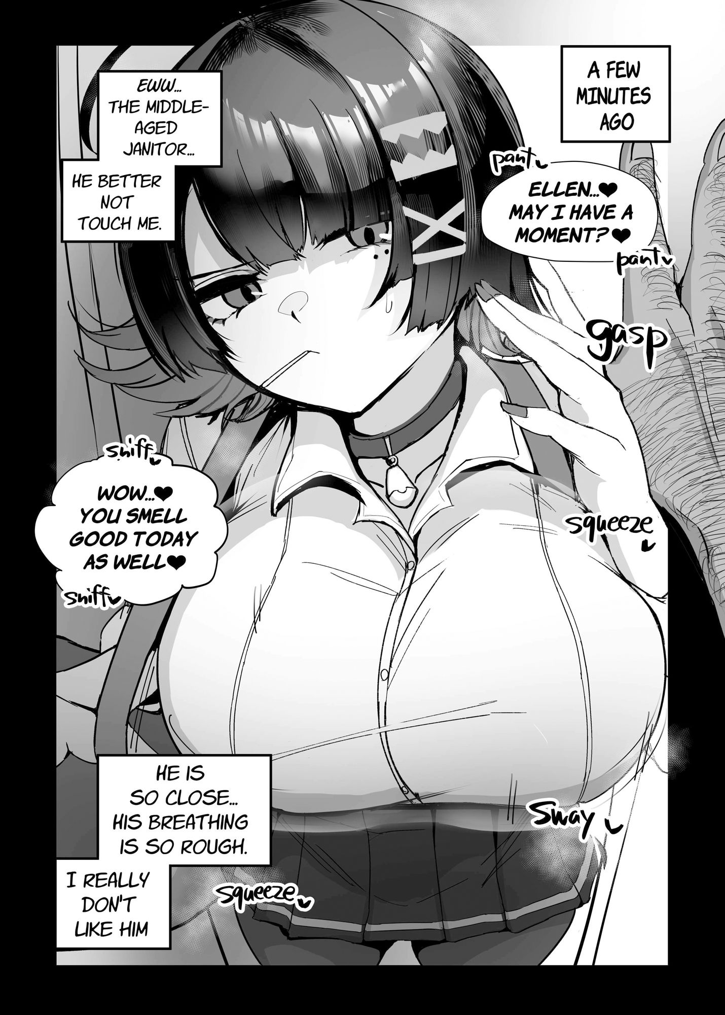 Ellen and the Dirty Old Man:Sexual Relief Agent - サンプル画像 3