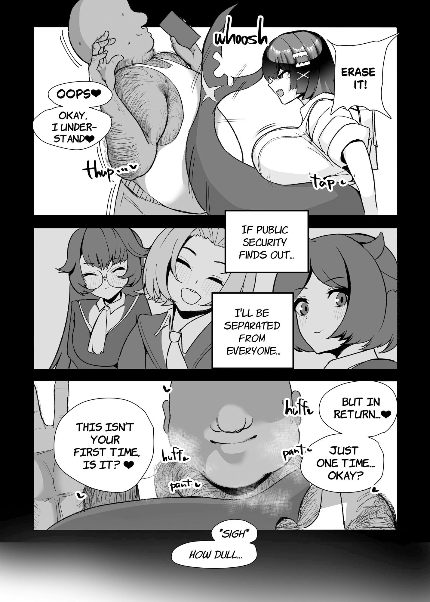 Ellen and the Dirty Old Man:Sexual Relief Agent - サンプル画像 5