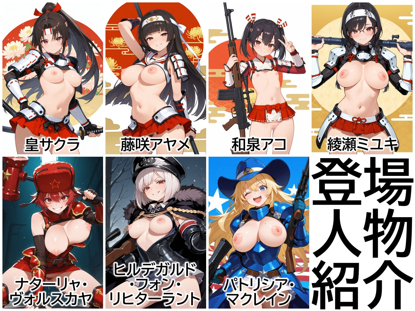 恥力大戦〜捕虜の戦乙女は性処理玩具に〜 - サンプル画像 8