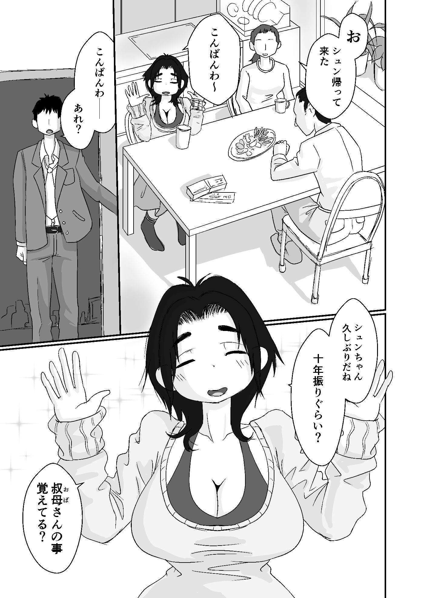 ●っぱらいの美代子叔母さん - サンプル画像 1