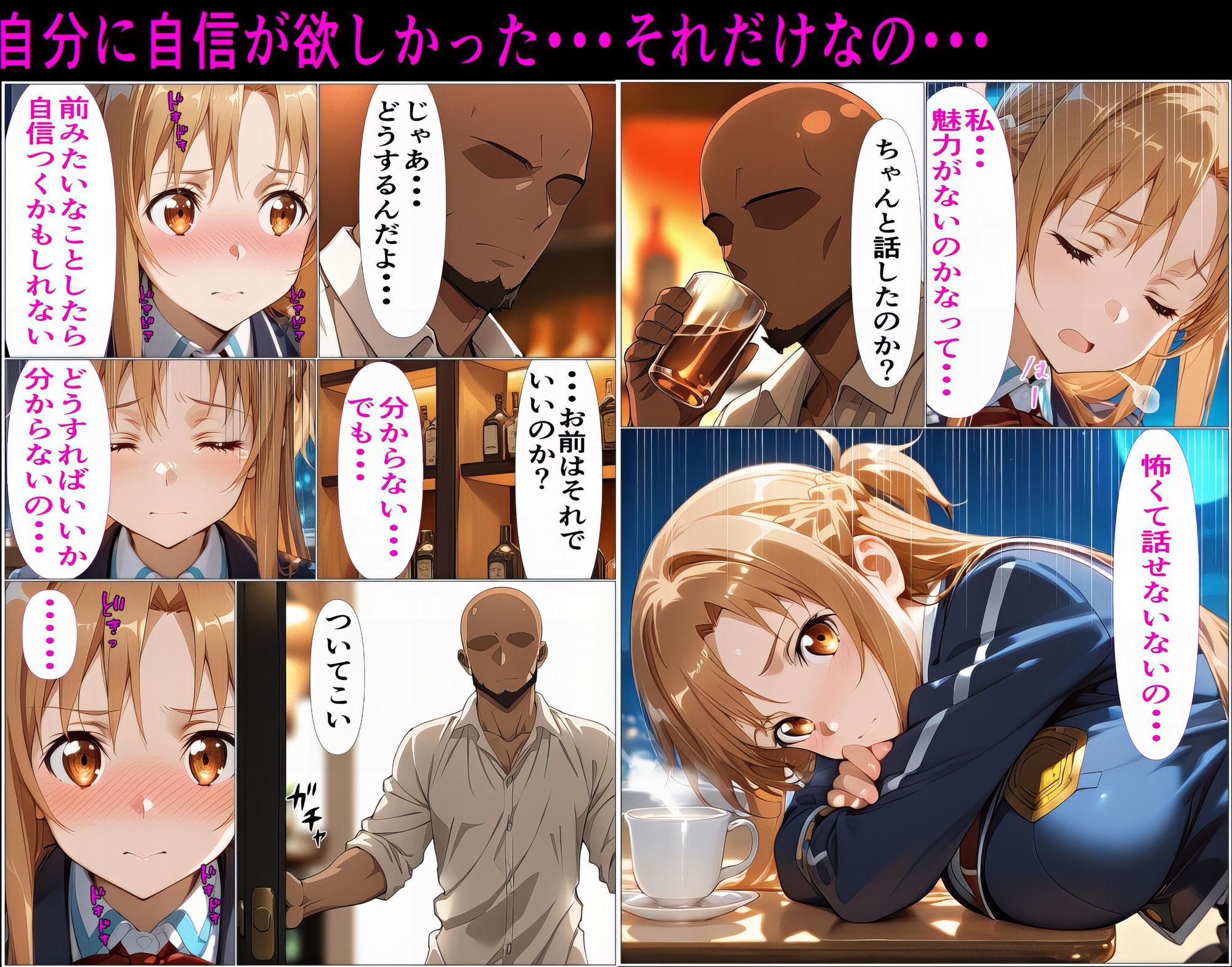 黒の剣士の三角関係5〜やめて！って言いながら壊されるの待ってた〜 - サンプル画像 1