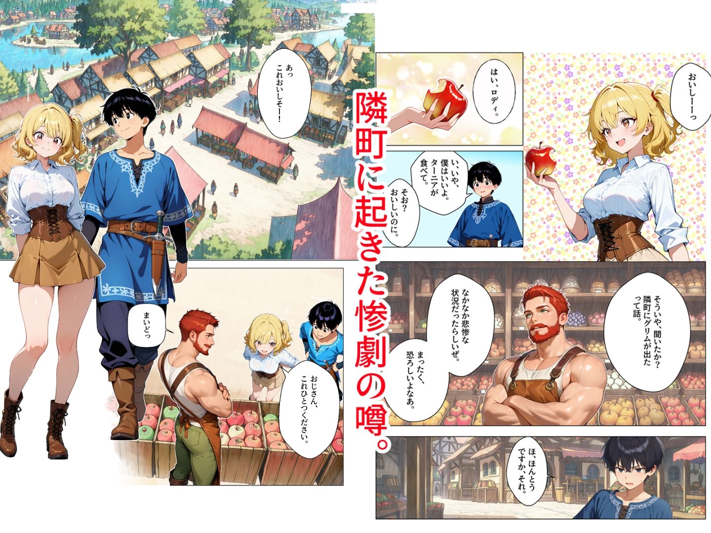 村娘ハンター、親の仇に犯●れて逝きまくり子づくりセックス - サンプル画像 1