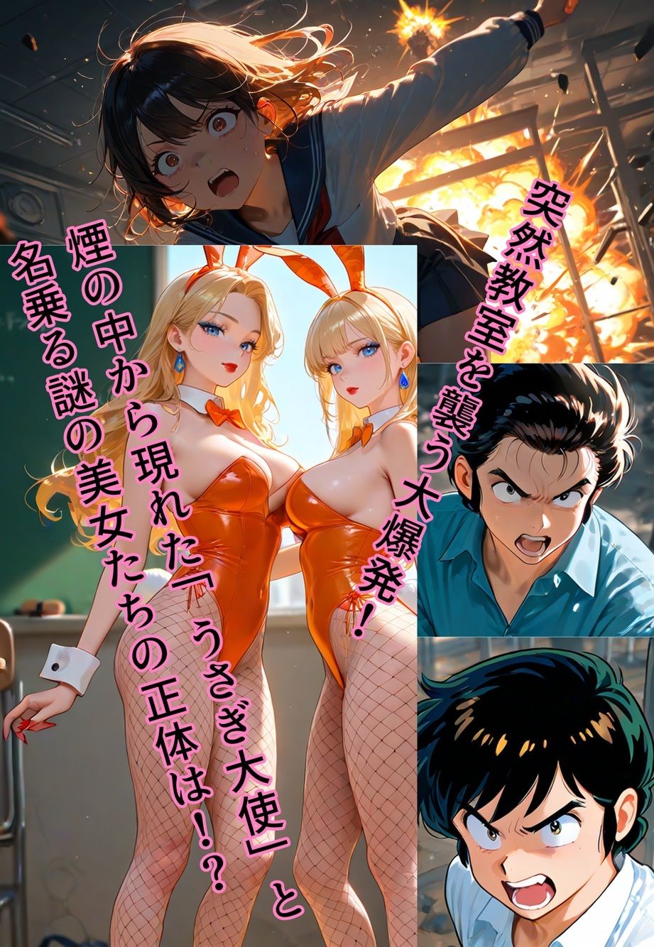 うさぎ大使降臨！？〜バニー（♂）1000年契約で大パニック！〜 - サンプル画像 1