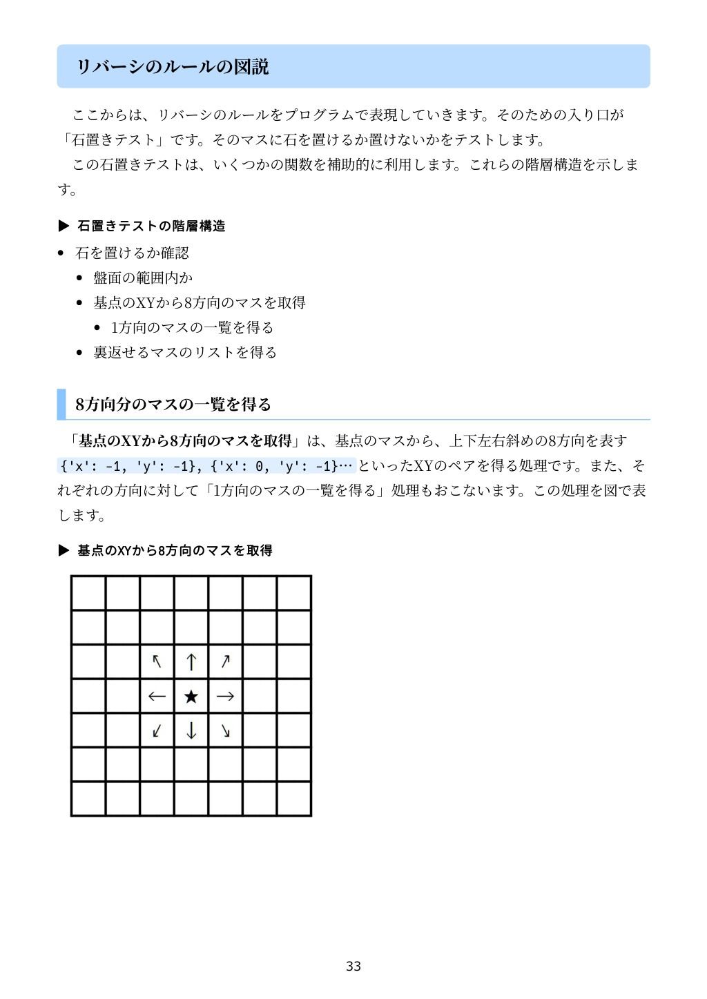 PythonでCUIとGUI両対応のリバーシをつくろう - サンプル画像 7