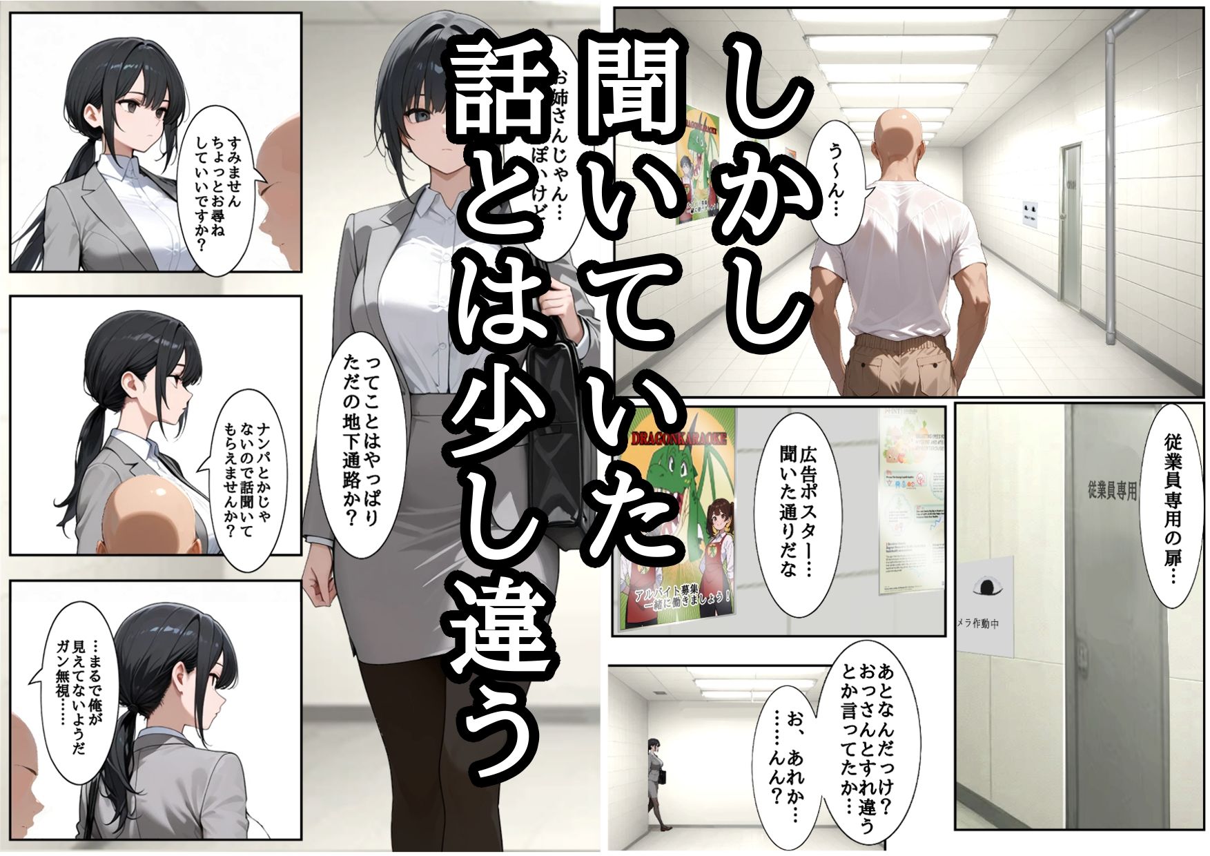 H番出口 見つけた異変がエロ過ぎて戻れない - サンプル画像 2