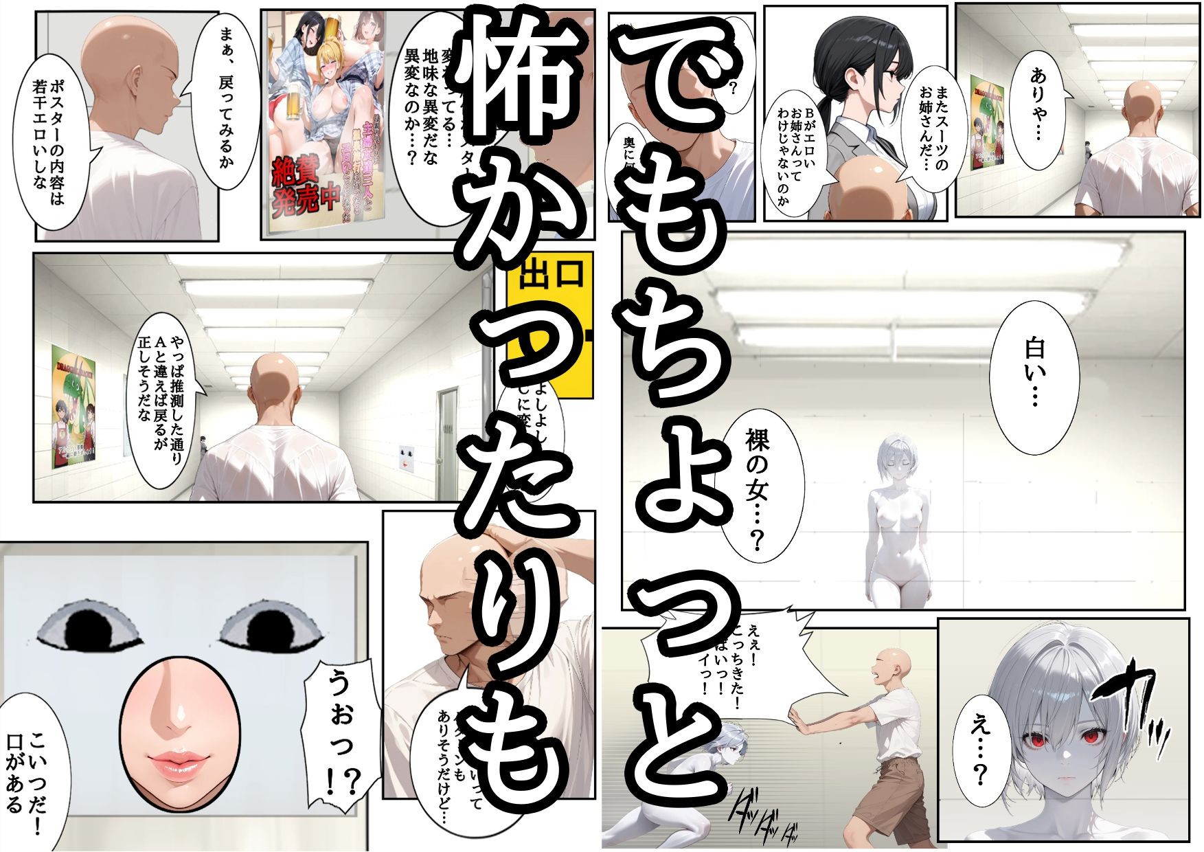 H番出口 見つけた異変がエロ過ぎて戻れない - サンプル画像 5