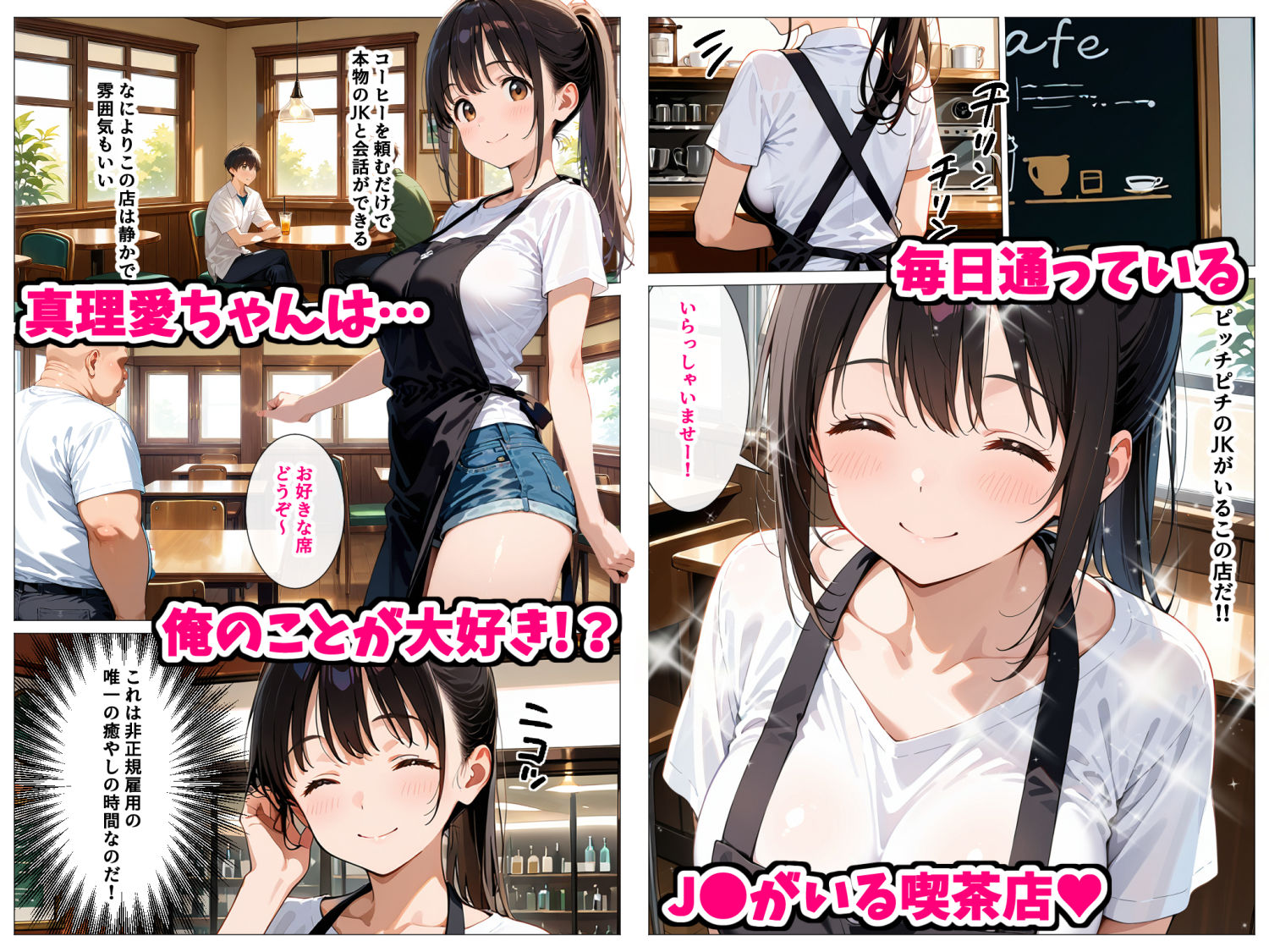 デカパイ過ぎる母娘をねっとり生ハメドスケベセックスでいただいちゃう話 - サンプル画像 1