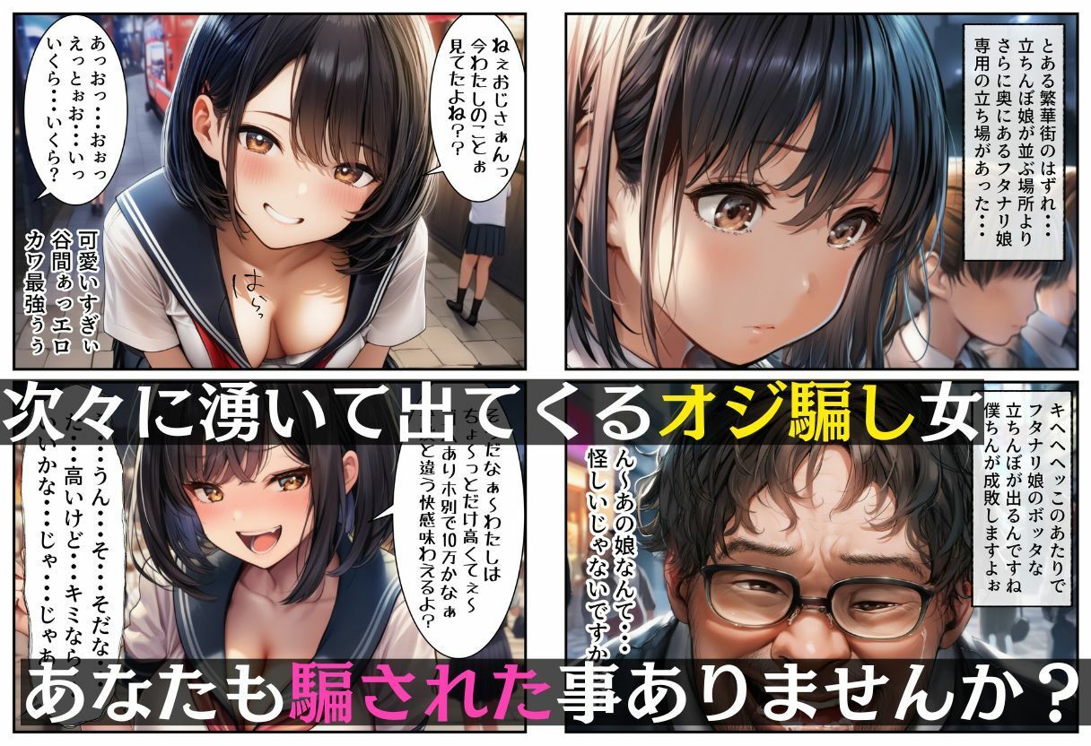 ナメてるふたなり娘をわからせて路地裏調教【18禁エロコミック】 - サンプル画像 7