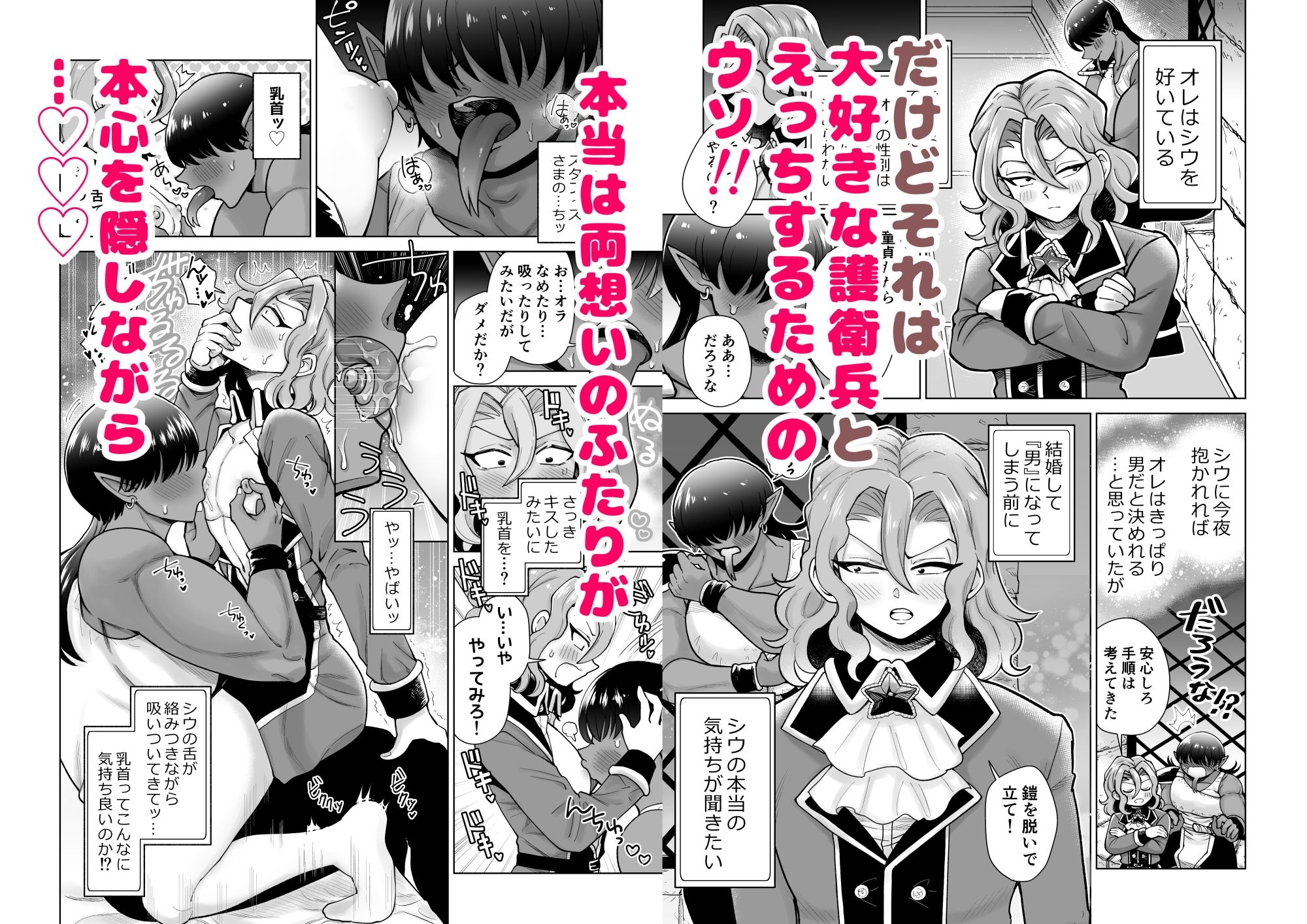 男ふたなり王子さまは抱かれたい！！ - サンプル画像 2