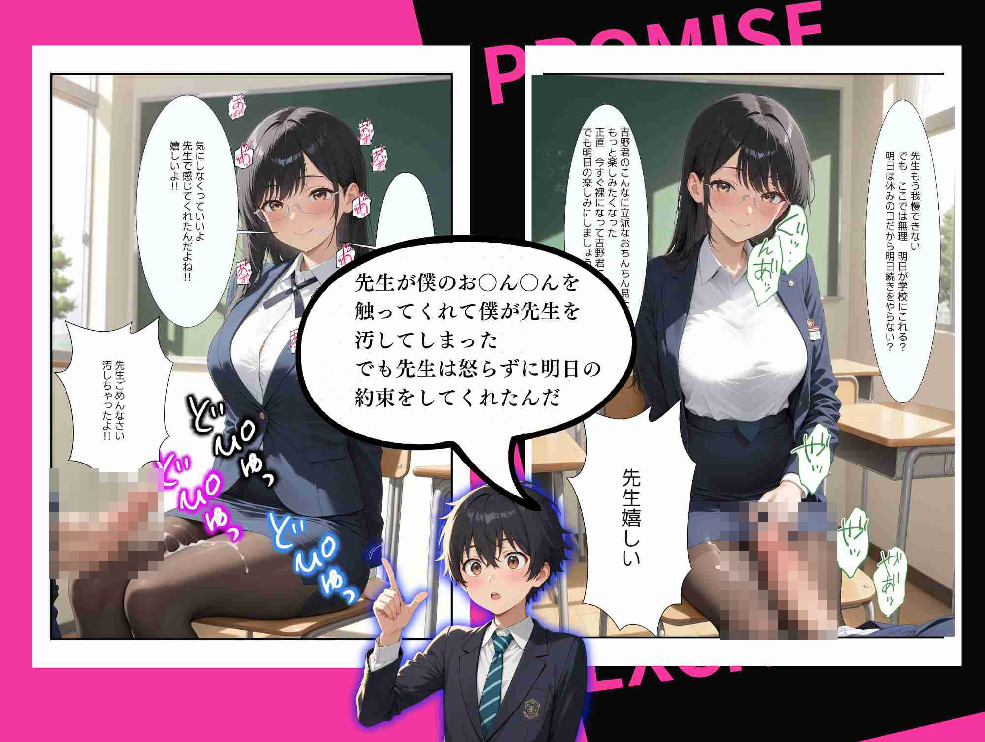 憧れの担任の舞先生と最後の個人面談  舞先生、童貞卒業させて - サンプル画像 6