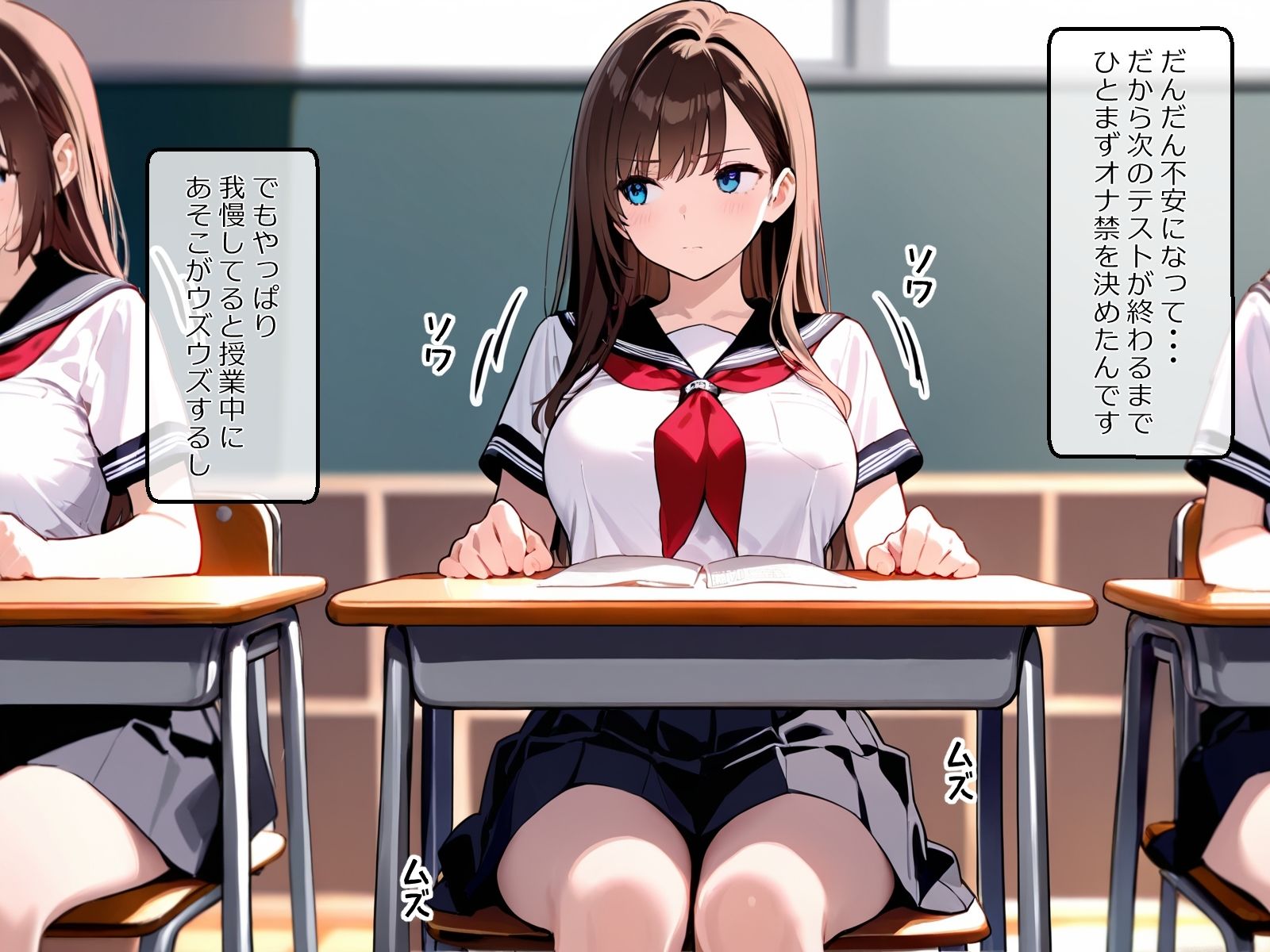 ゆい（18才）のオナニー日記〜オナ禁7日間「がまんできるもん！」 - サンプル画像 4