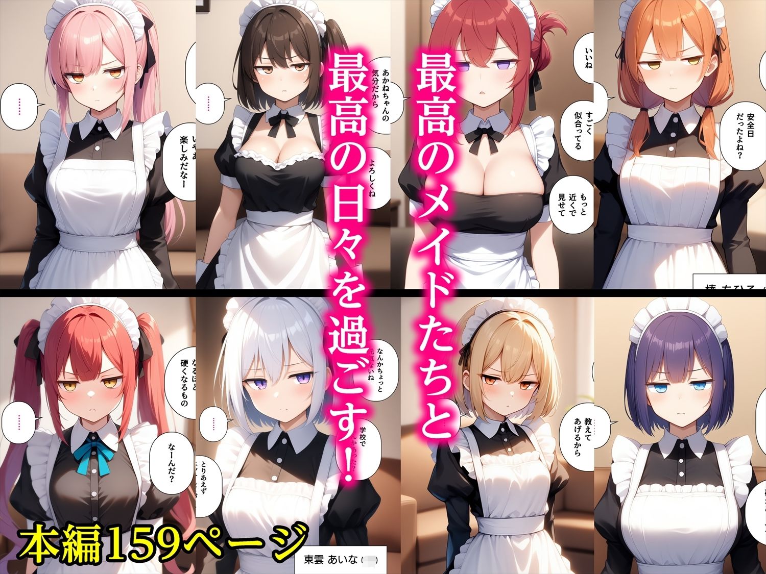即オチメイド〜ワケあり女子をメイドにして毎日ヤりまくる〜 - サンプル画像 9