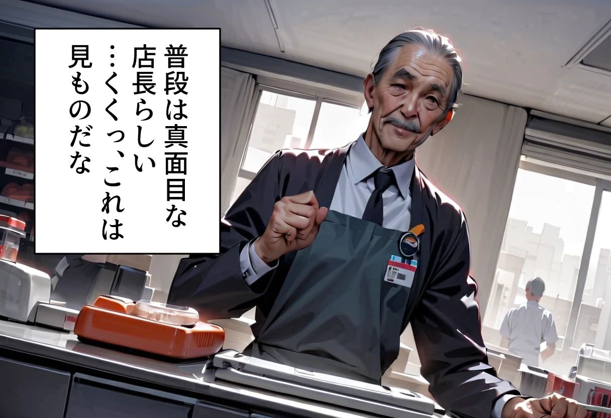 足パパがイク！  人妻スーパーマーケット編 - サンプル画像 2