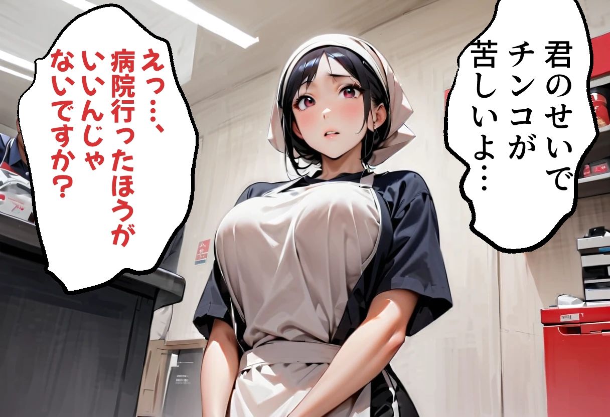 足パパがイク！  人妻スーパーマーケット編 - サンプル画像 4