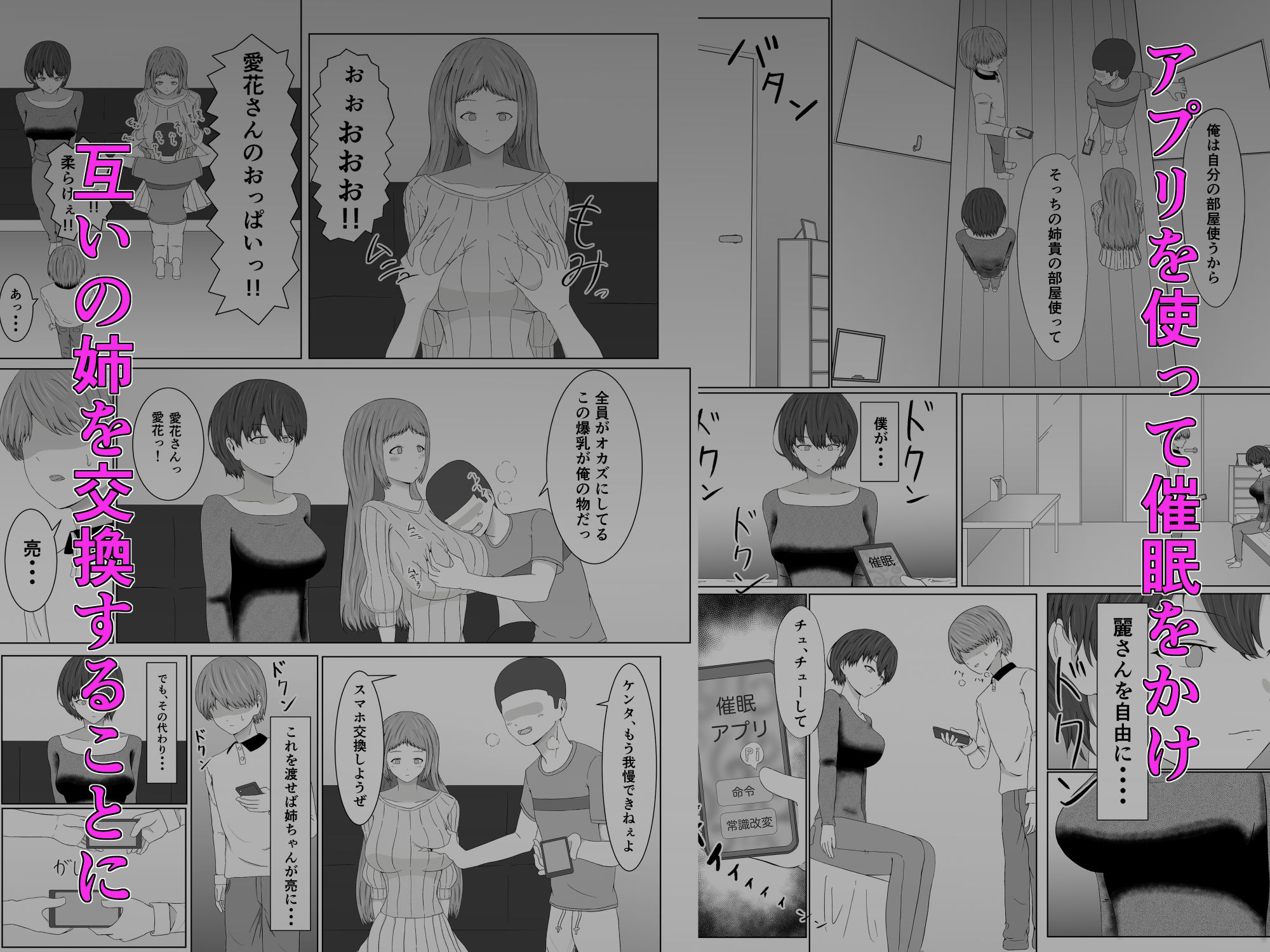 トモアネ催●交換 - サンプル画像 3