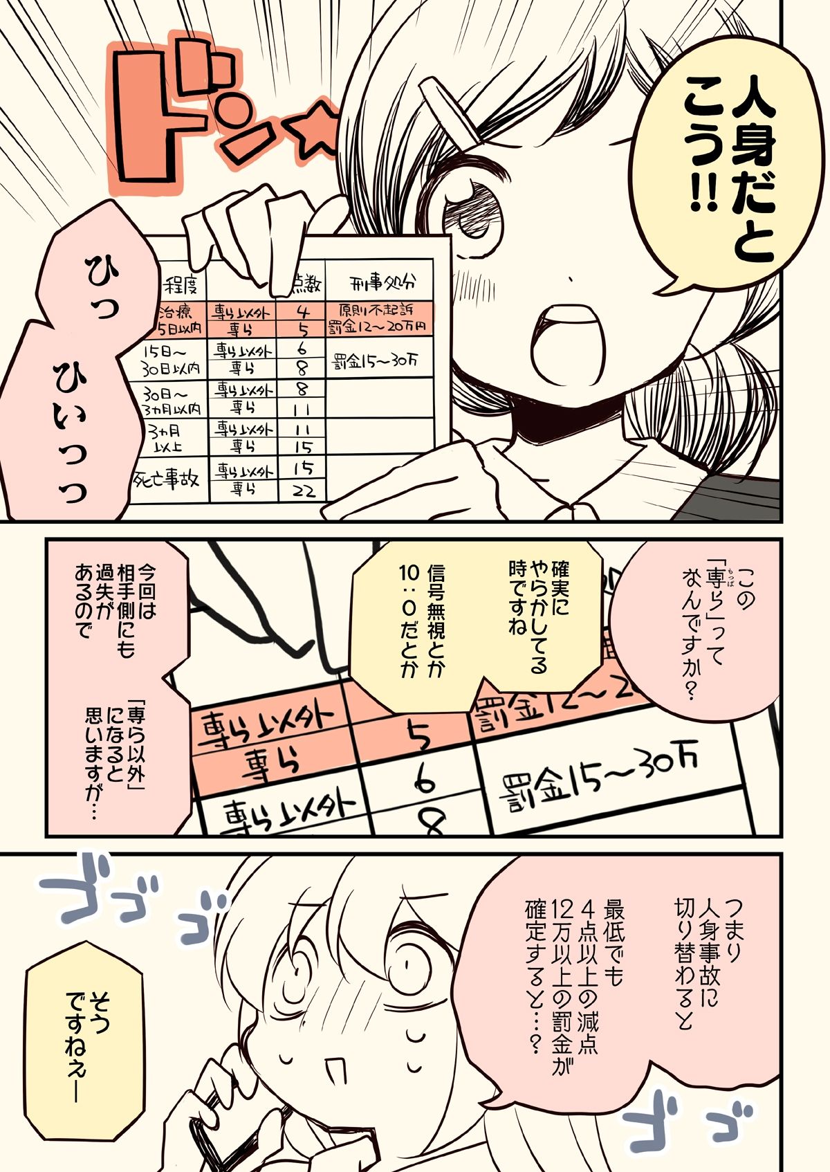 バイクで人を轢いた話。 - サンプル画像 8