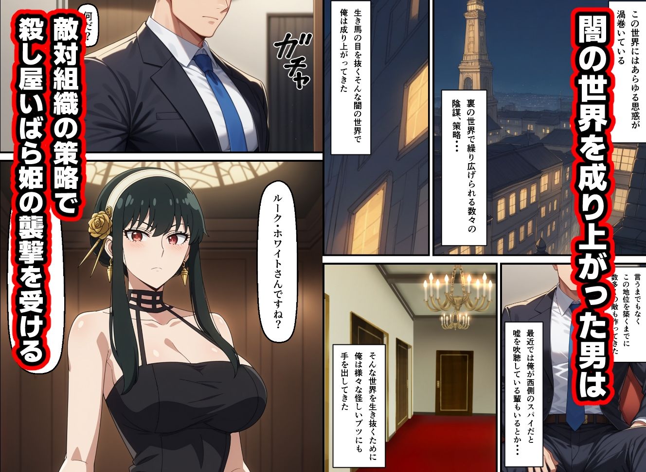 冷酷な殺し屋いばら姫を催●支配したはずが・・・ - サンプル画像 1
