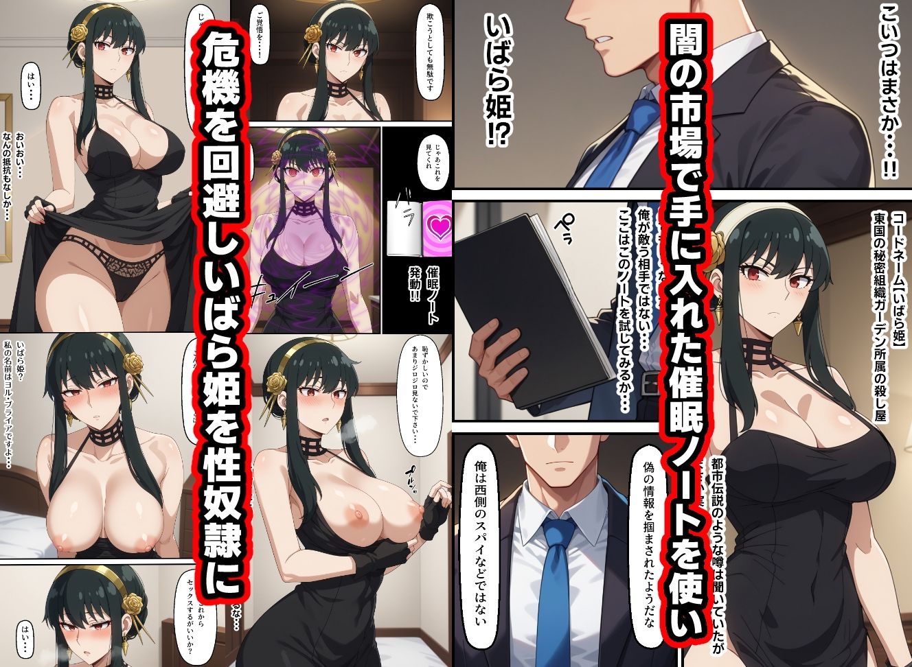 冷酷な殺し屋いばら姫を催●支配したはずが・・・ - サンプル画像 2