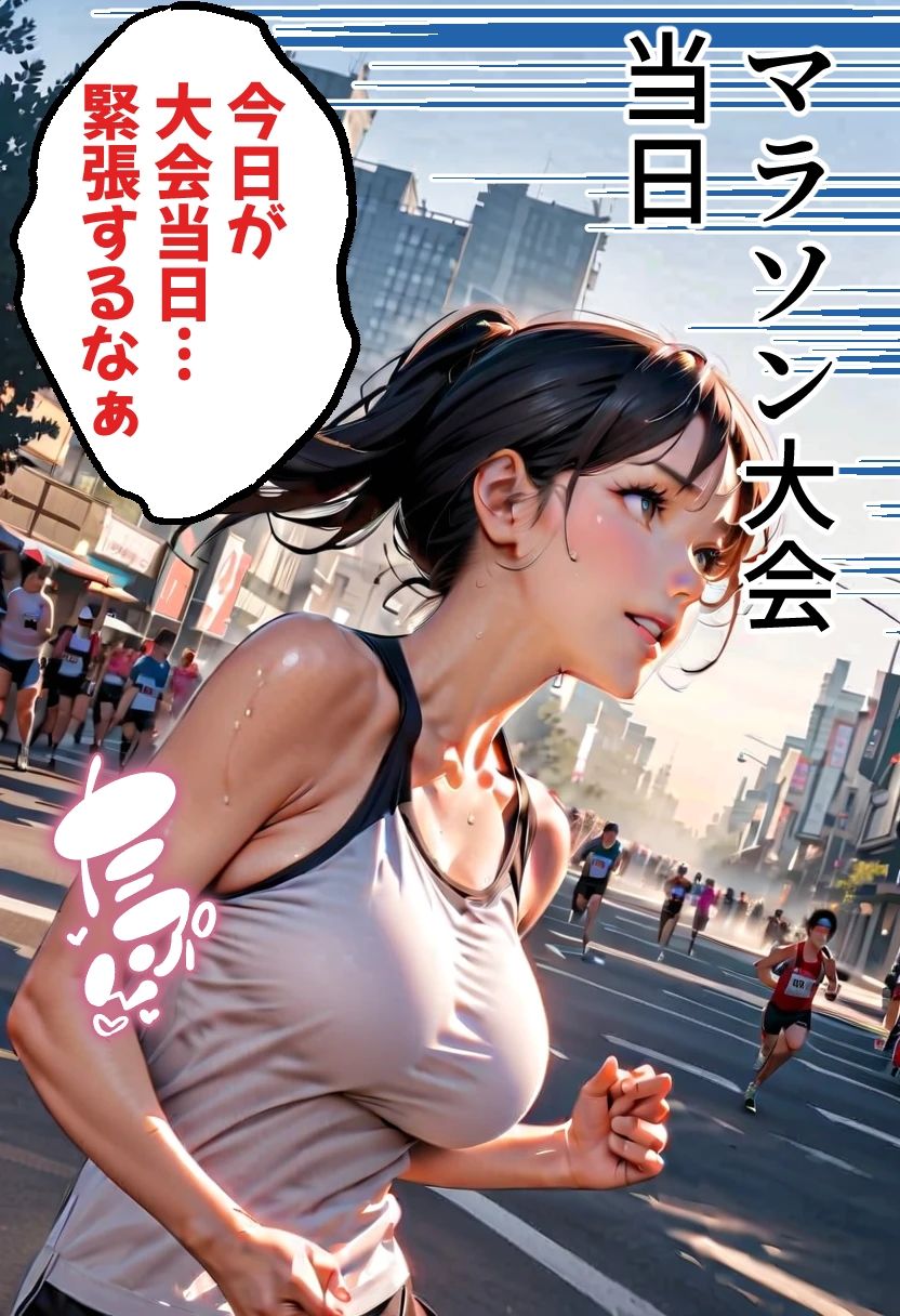 足刈がイク！  人妻マラソン大会編 - サンプル画像 3