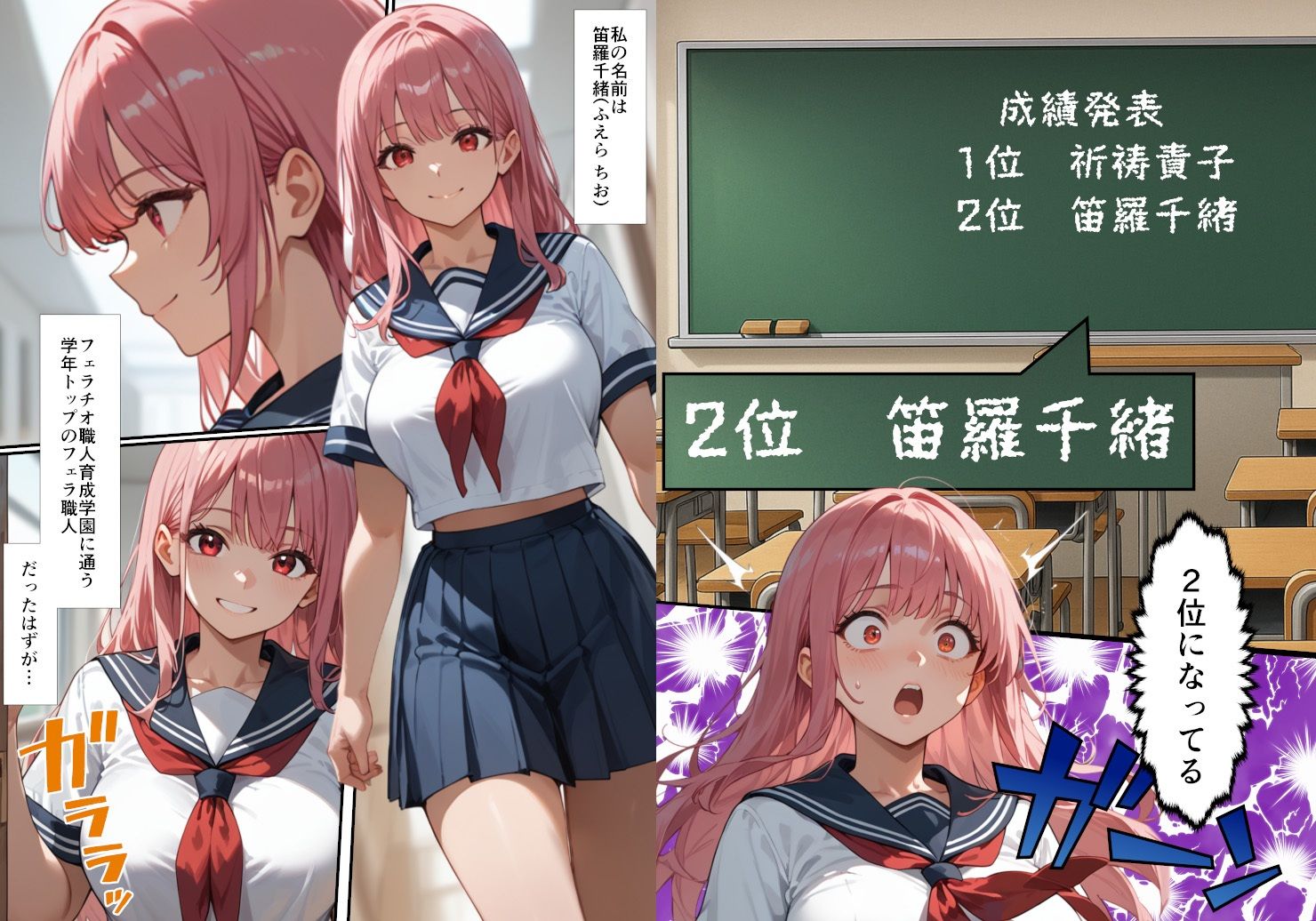 フェラチオ職人育成学園 - サンプル画像 2