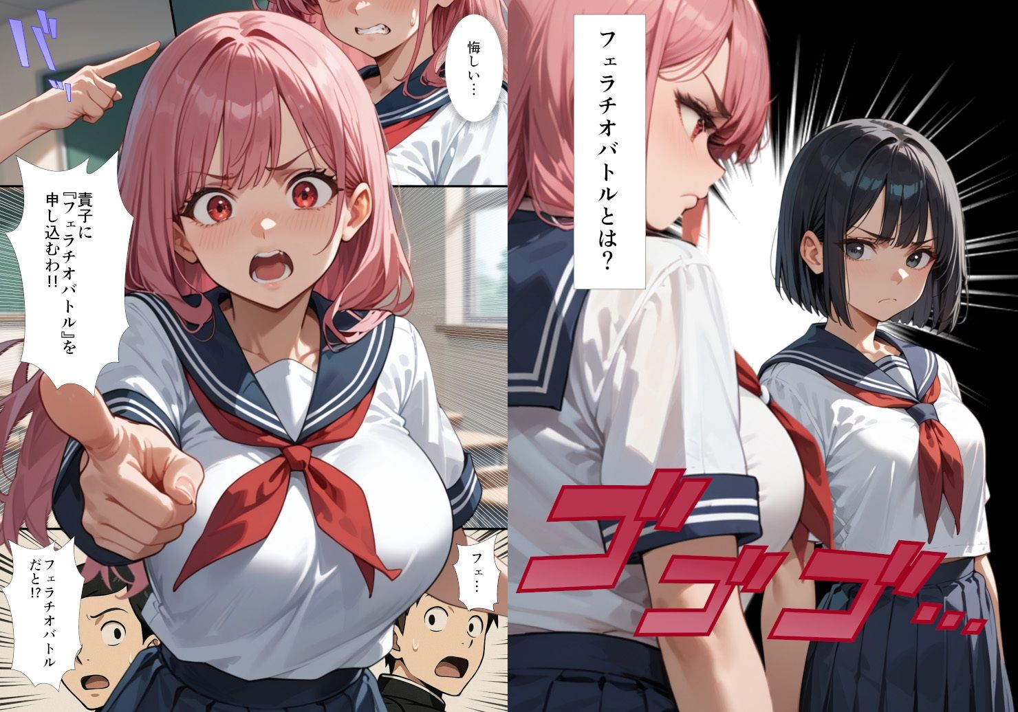 フェラチオ職人育成学園 - サンプル画像 4