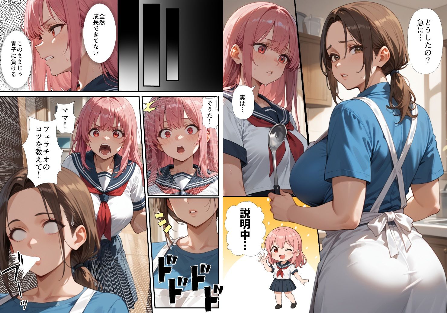 フェラチオ職人育成学園 - サンプル画像 8