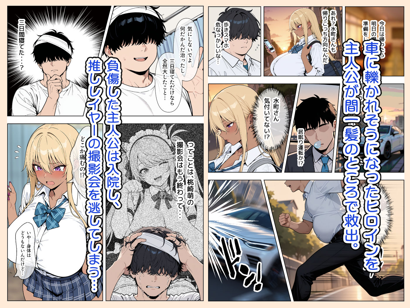 オタクに優しい爆乳ギャルとカメコな僕〜秘密のエロコス撮影会〜 - サンプル画像 2