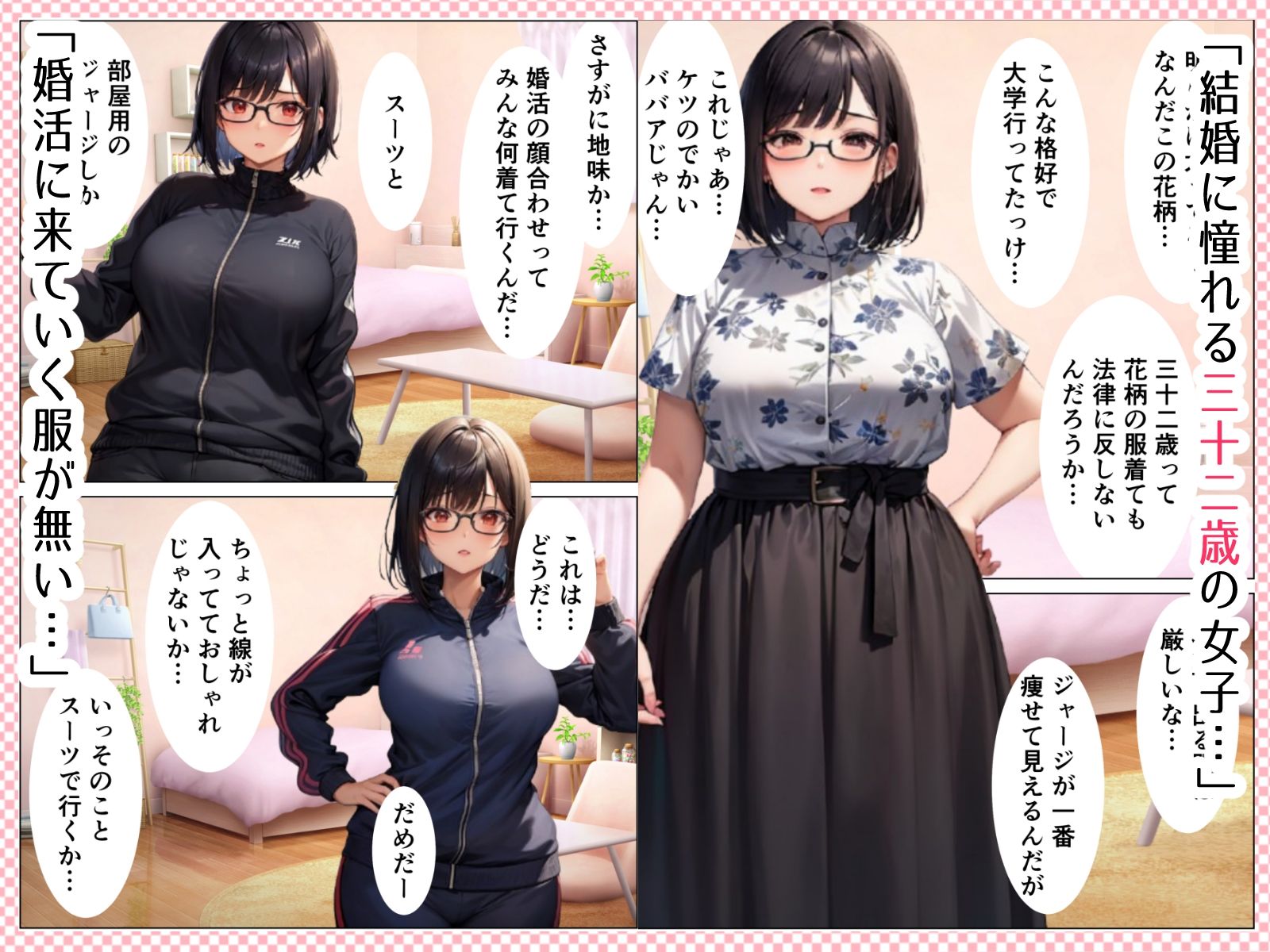 結婚に憧れる婚活女子（32）が婚活アプリでヤラレまくる話 - サンプル画像 1
