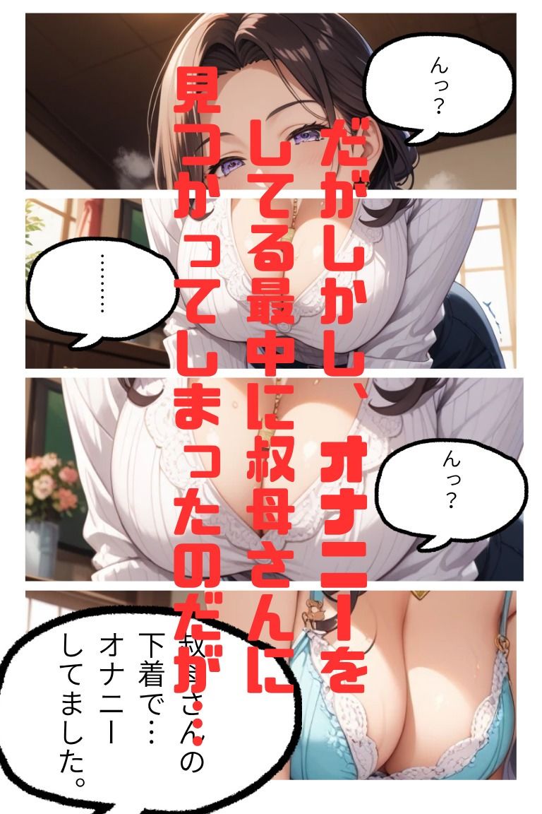 叔母は僕の筆おろし担当 - サンプル画像 2