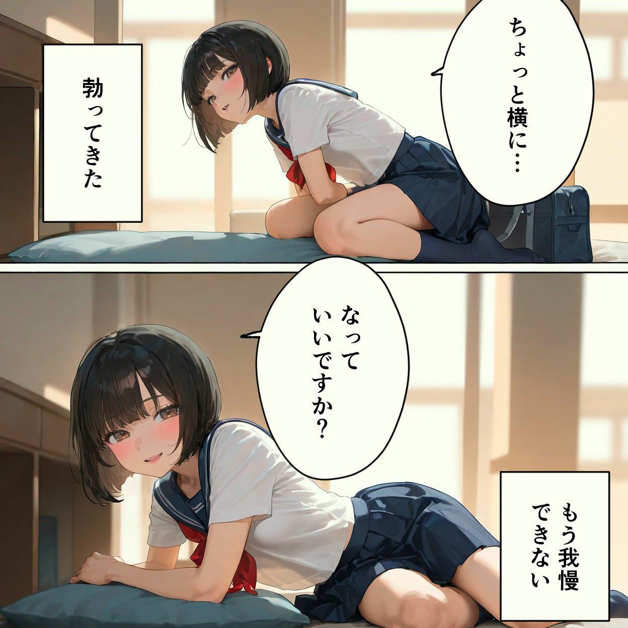 【実話】彼女を俺の性癖に染める過程〜後輩JKがいいなりになるまで〜【第一章】 - サンプル画像 5