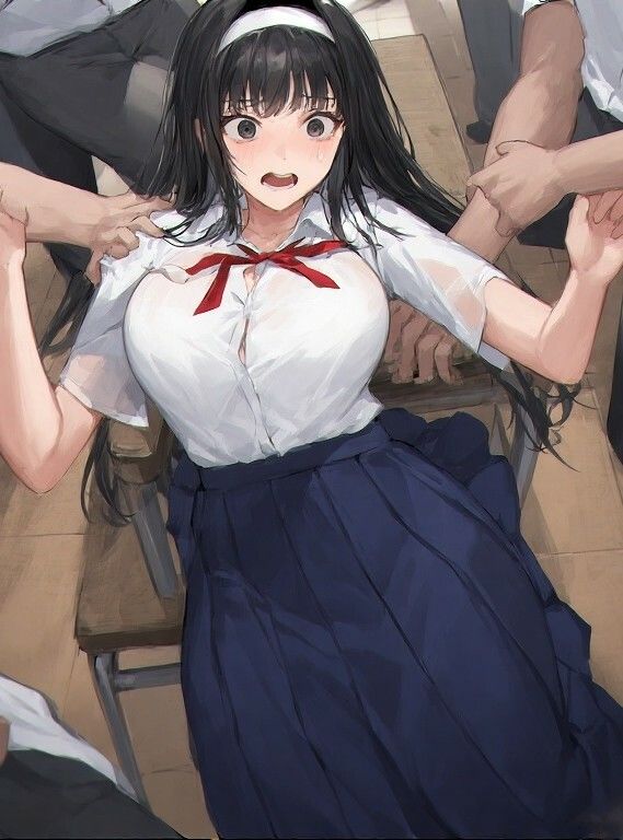 放課後優等生  私は彼らに犯●れる - サンプル画像 1