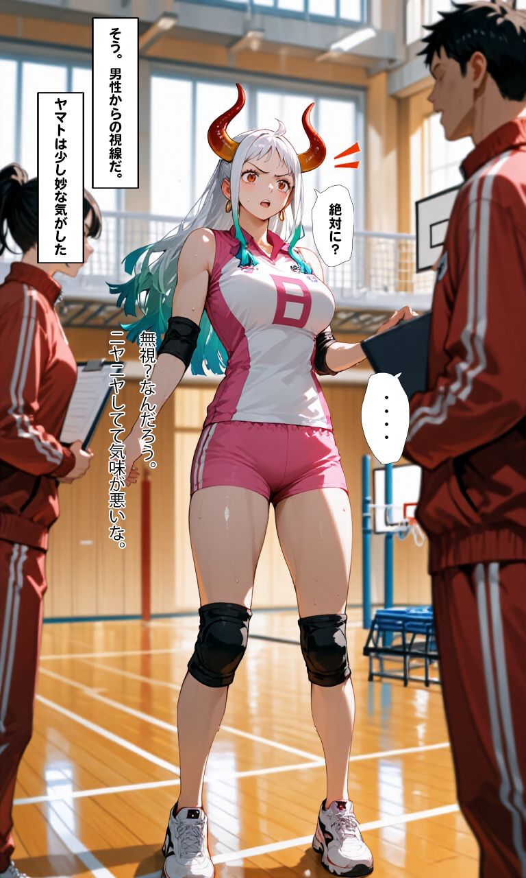 汗と快感が交差する…バレーボールの熱血指導！ - サンプル画像 3