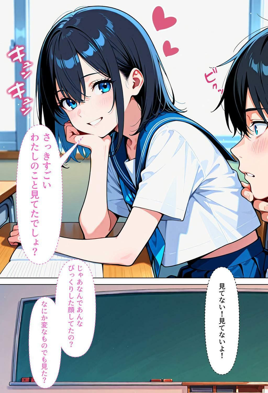 転校先の女の子が男の娘で、ち♂ち♂でお仕置きされた話 - サンプル画像 3