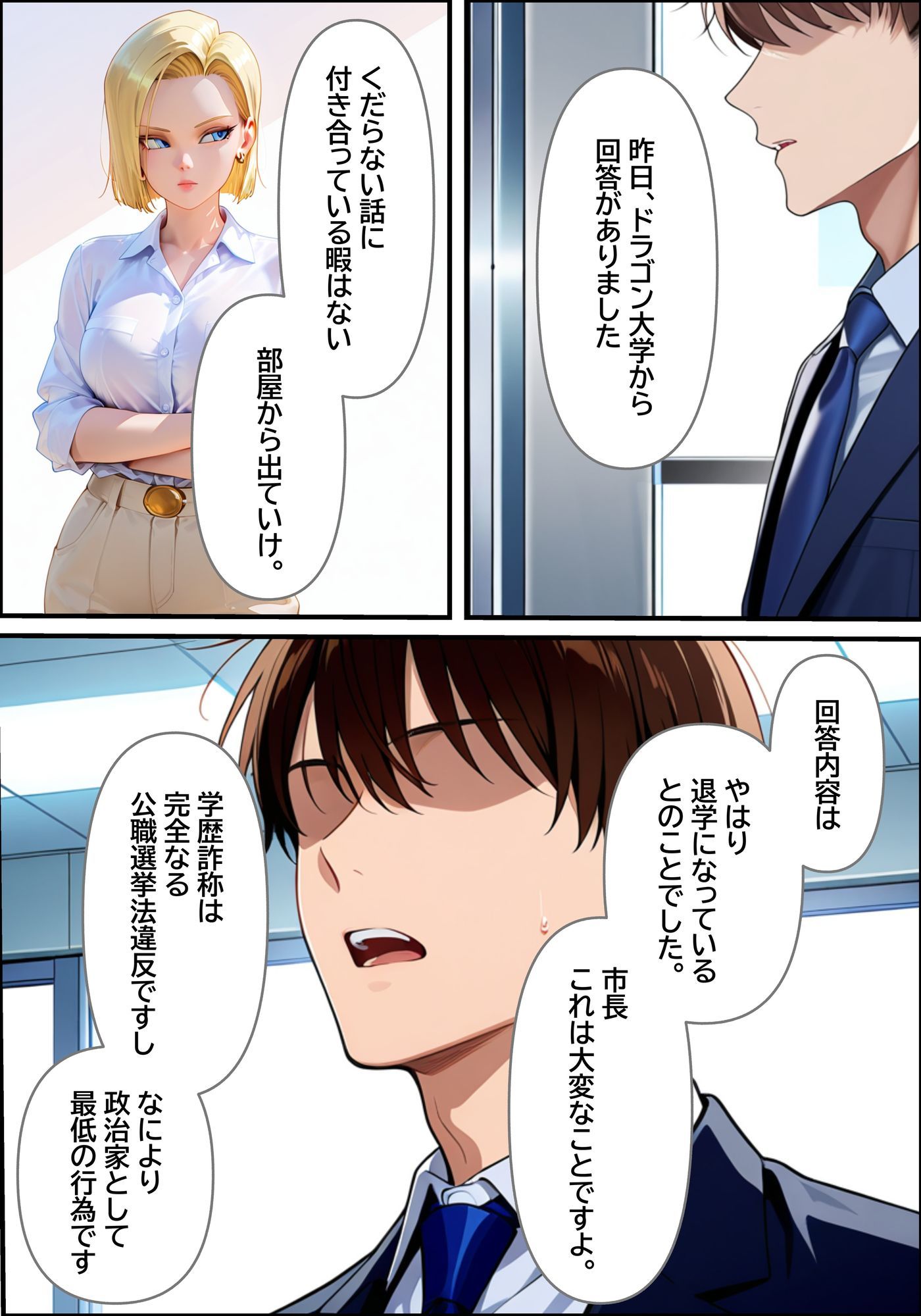 学歴詐称をした女市長の末路 - サンプル画像 6