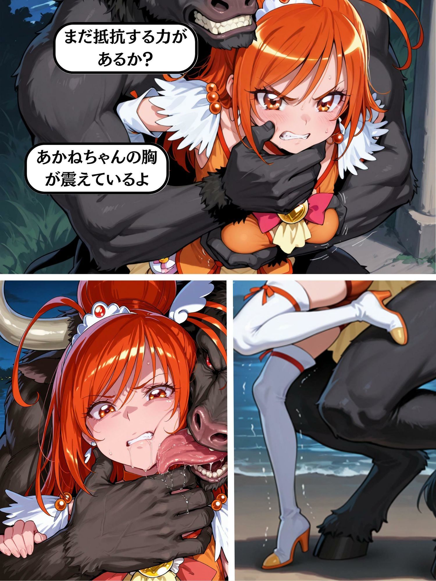 米ノタウロスと魔法少女 - サンプル画像 3