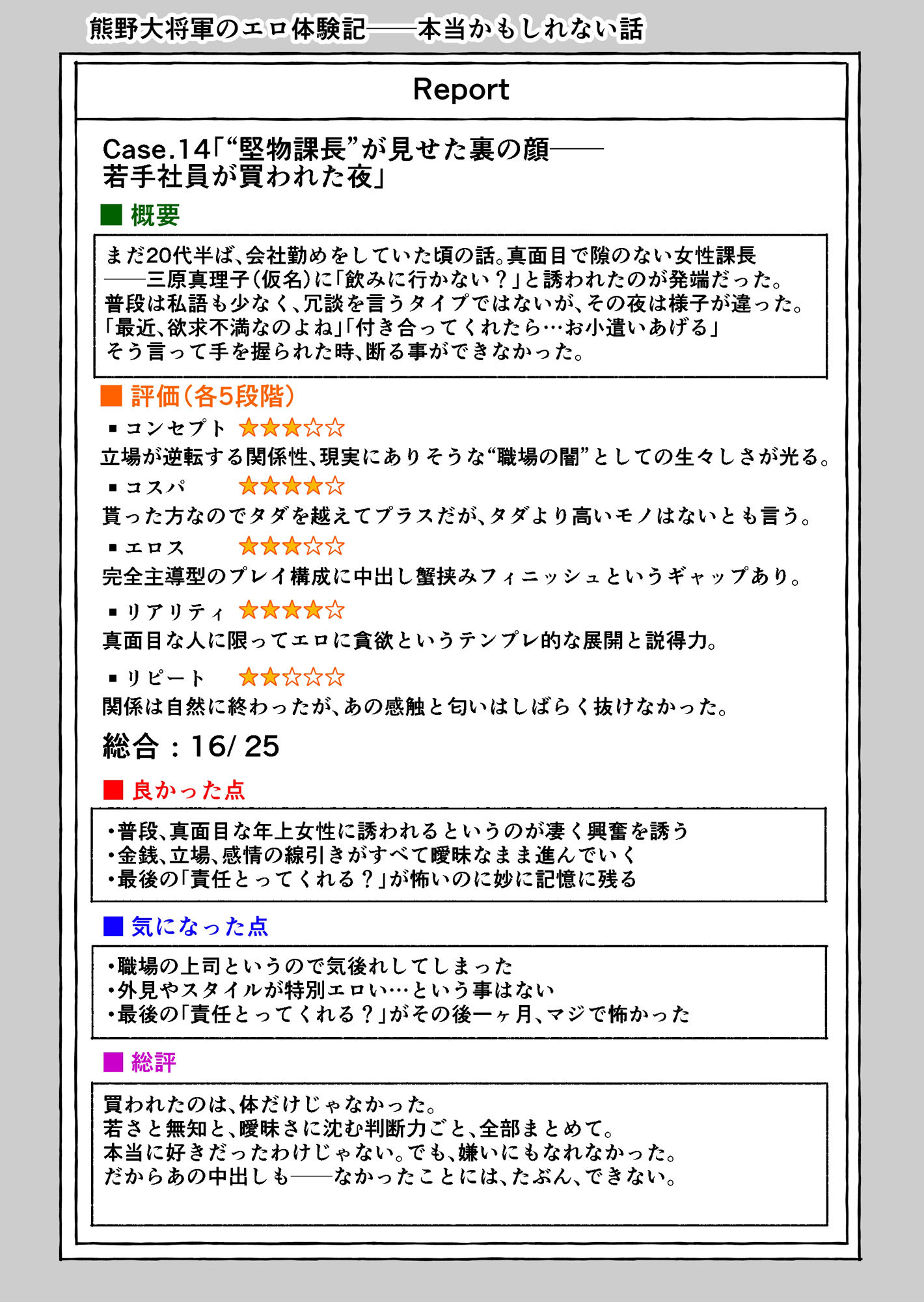 熊野大将軍のエロ体験記 本当かもしれない話2 - サンプル画像 7