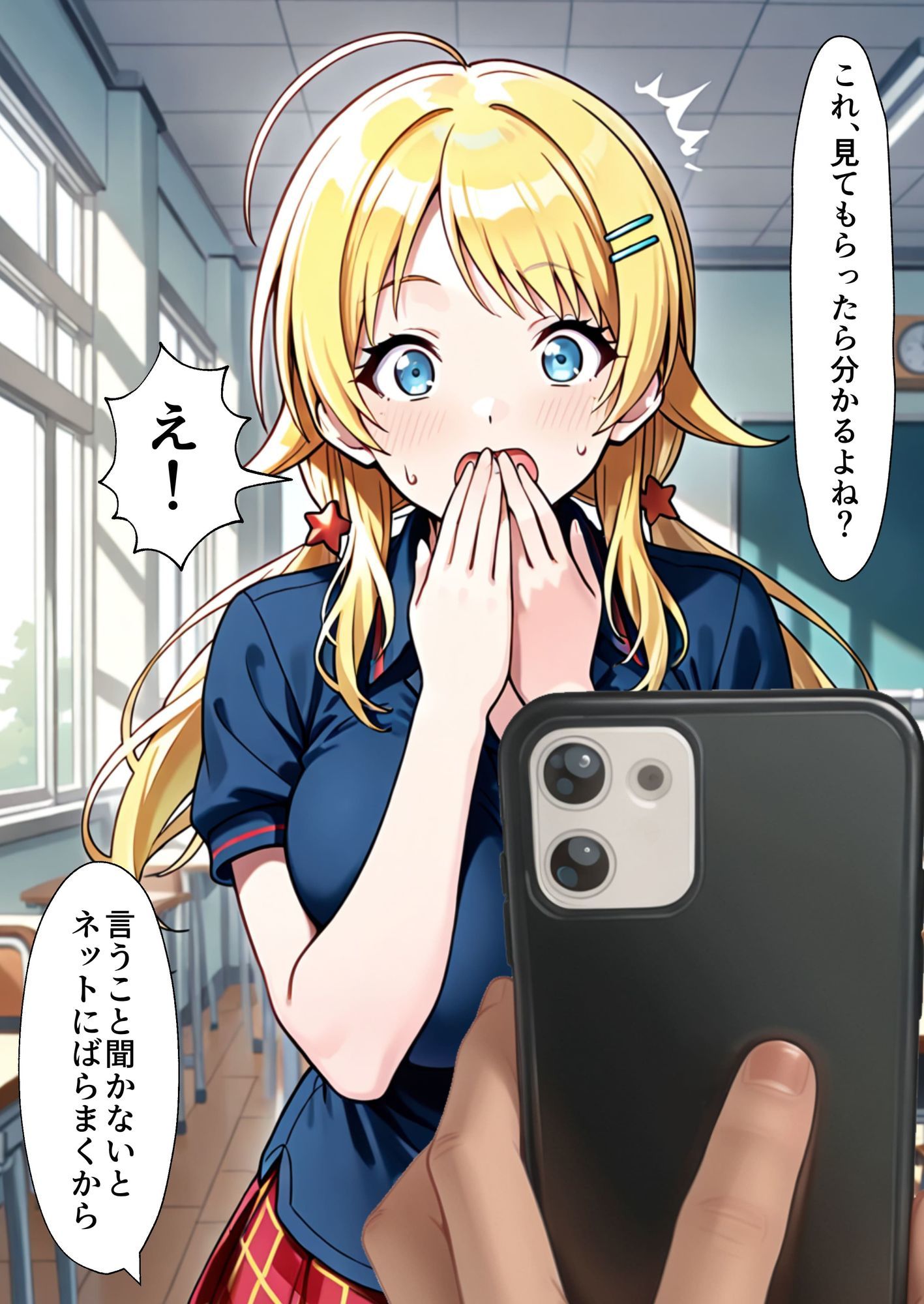 めぐるを盗撮写真で脅してパイズリしてもらう話 - サンプル画像 4