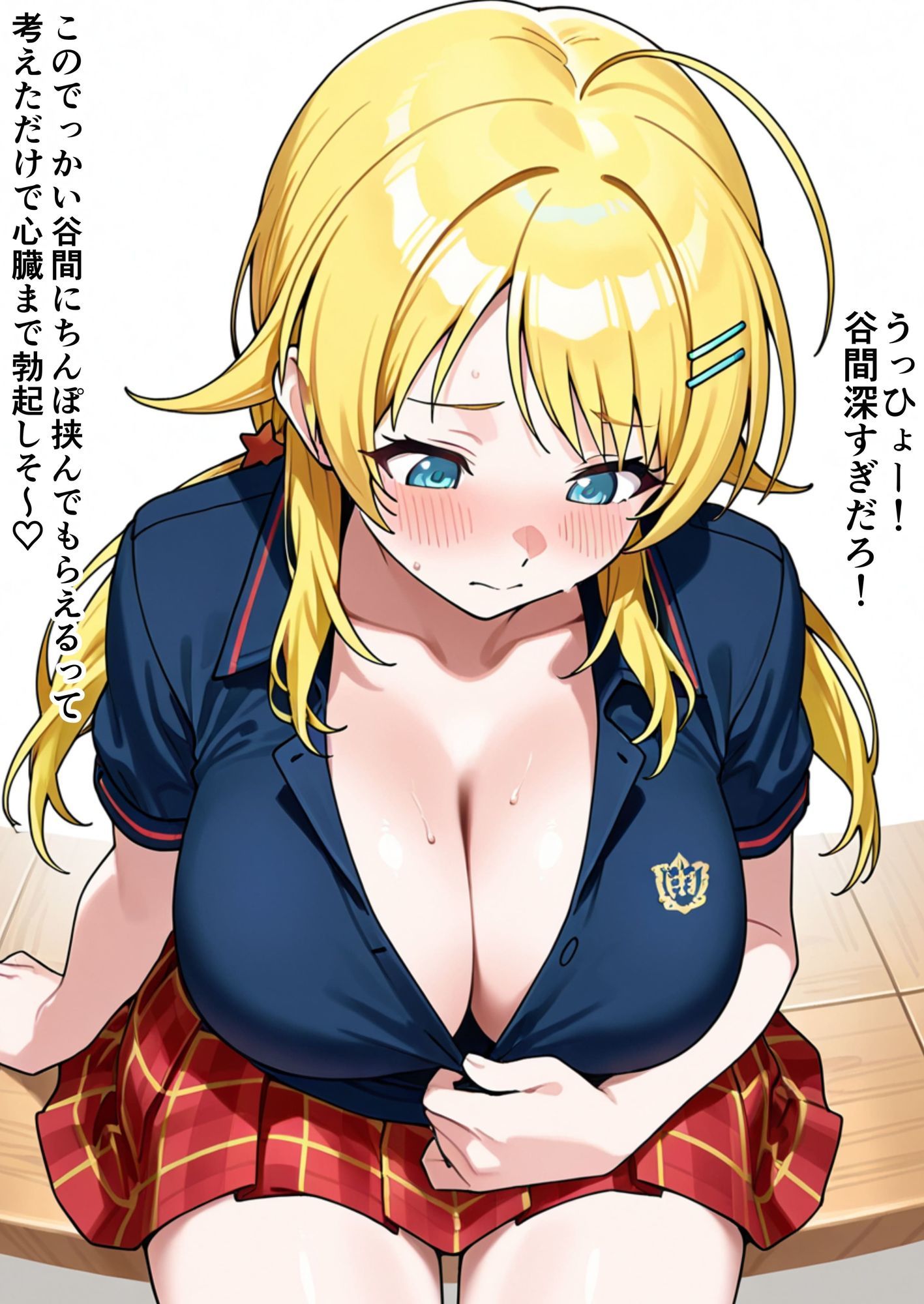 めぐるを盗撮写真で脅してパイズリしてもらう話 - サンプル画像 7