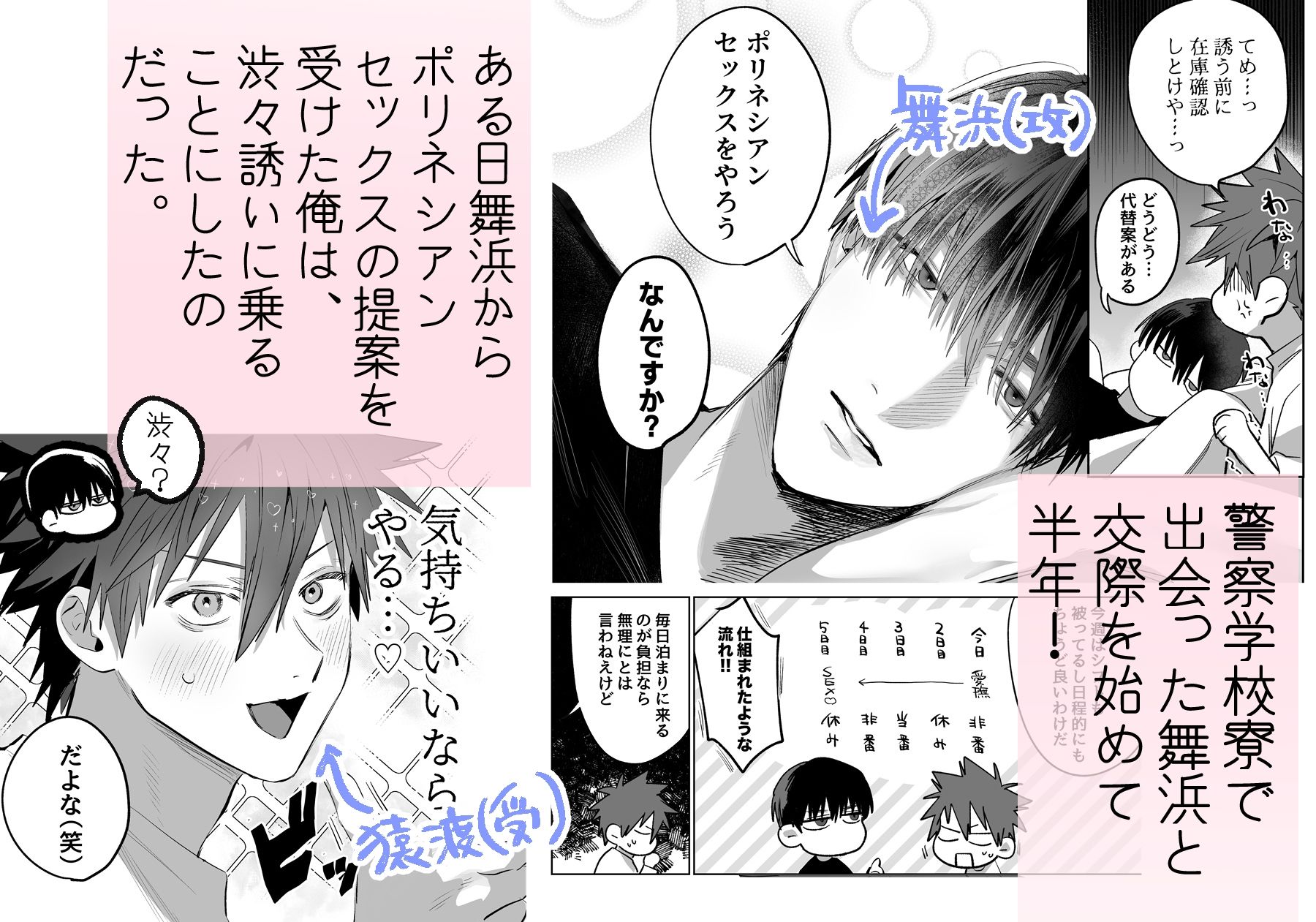 純雄穴交遊 - サンプル画像 1