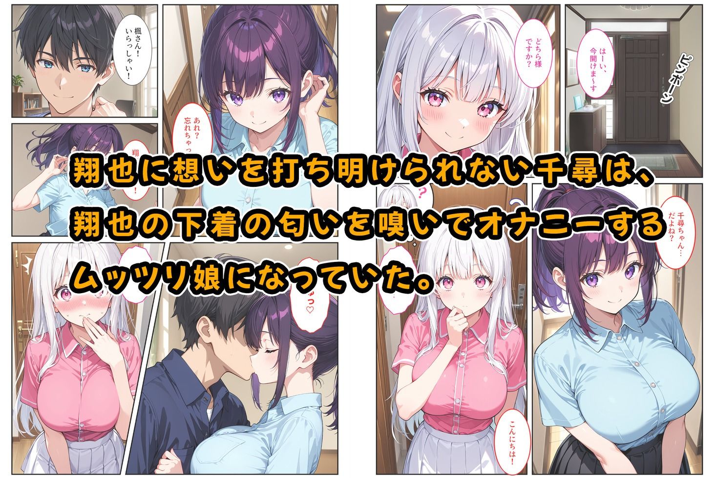 お兄ちゃん大好きな爆乳妹は好きですか？〜兄の恋人とエッチな三角関係〜 - サンプル画像 2