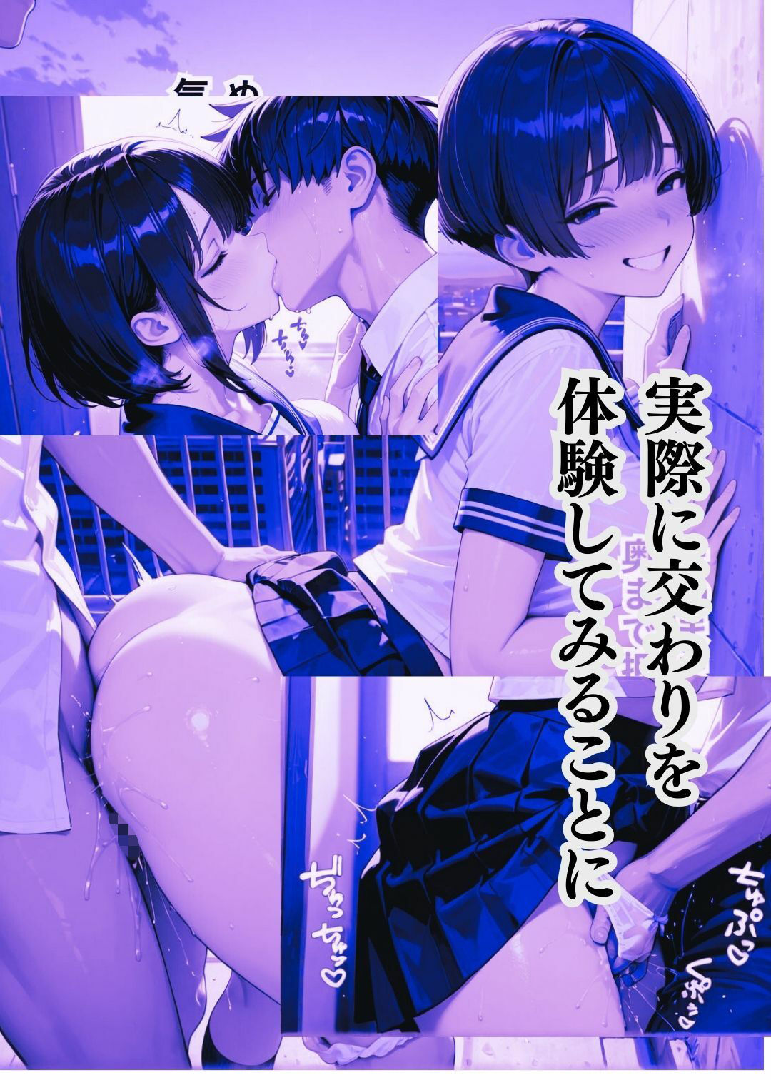 クラスの秀才巨乳女子が オレに体当たりで疑問を 解決しに来た話 - サンプル画像 4