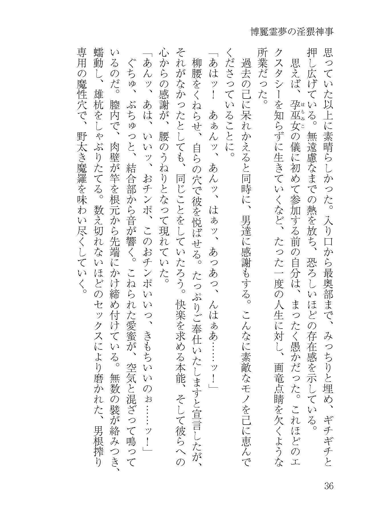 Theドスケベ幻想郷 - サンプル画像 1