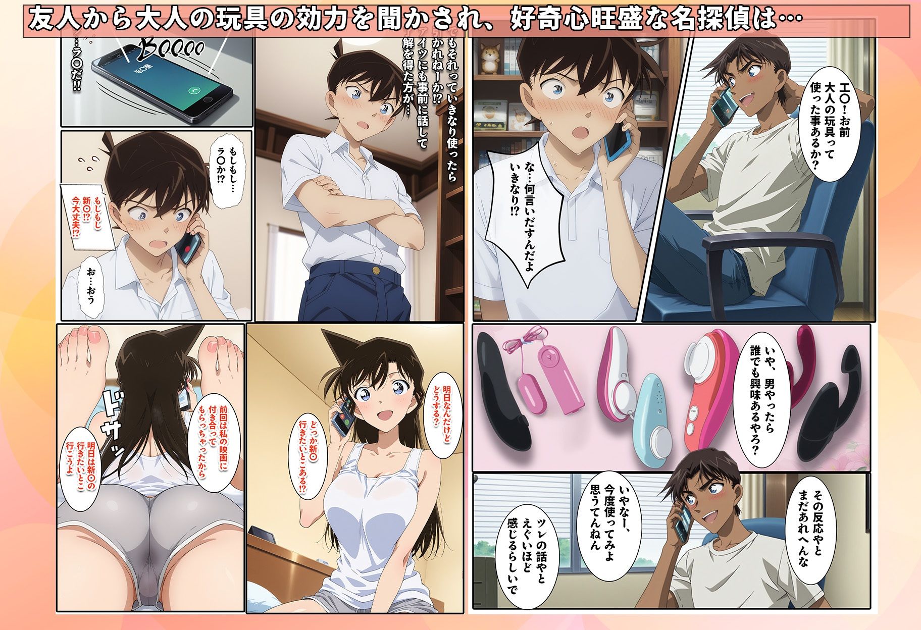 名探偵の三角関係9 - サンプル画像 7