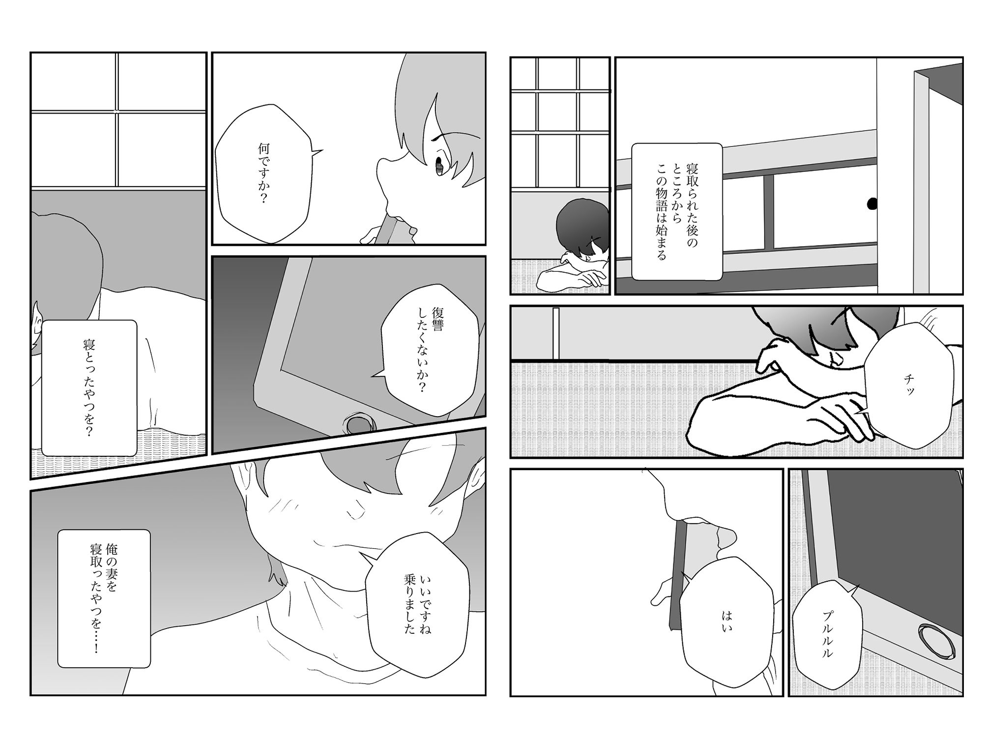 寝取られた男、寝取り返す - サンプル画像 1