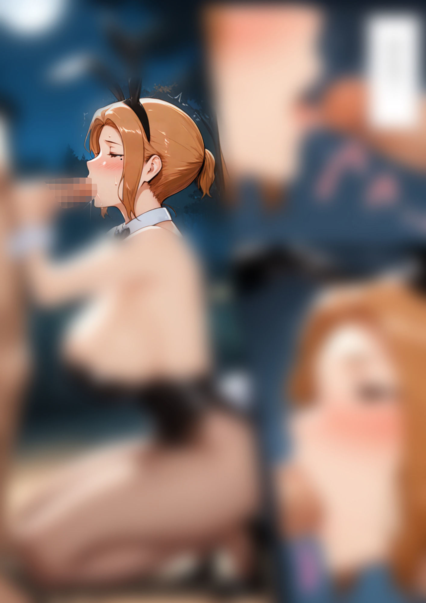 橘◯香さんの行きずり事情  野外バニー編 - サンプル画像 7