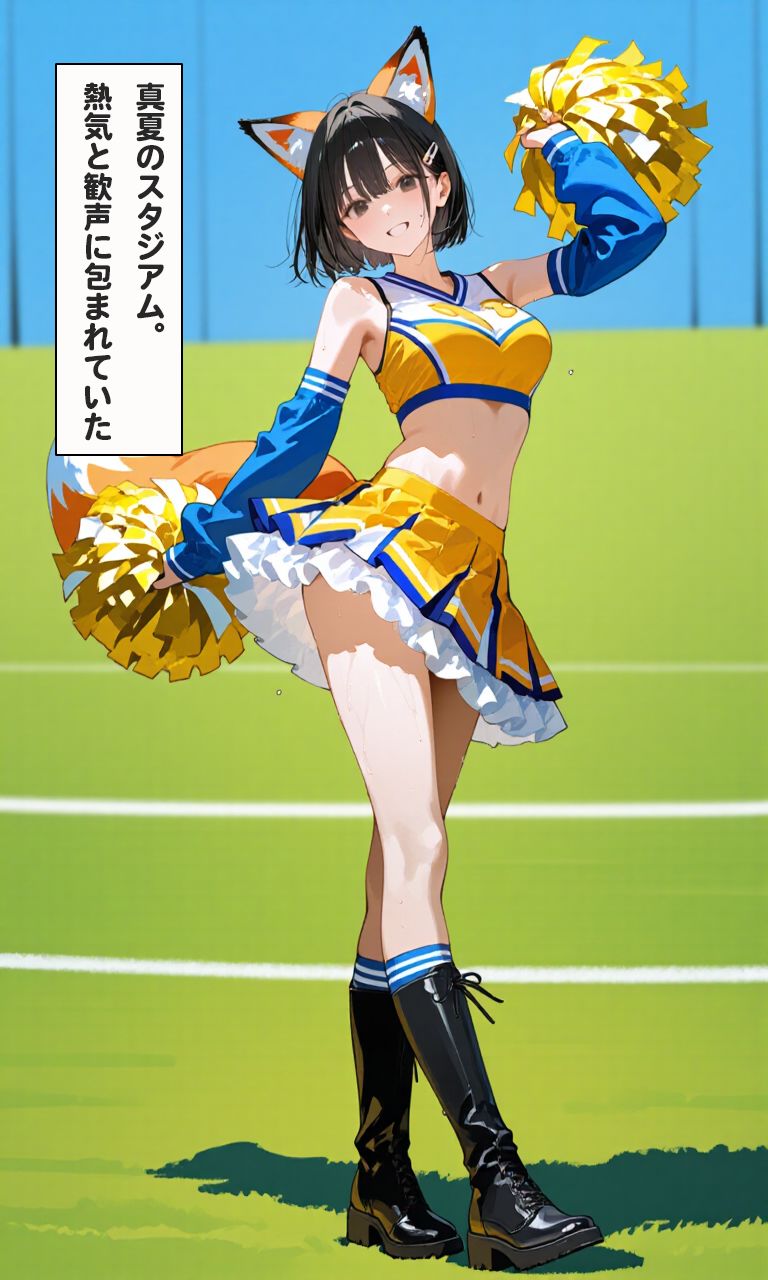 幼馴染は真夏のチアリーダー汗ばむ季節に芽生えた衝動 - サンプル画像 1